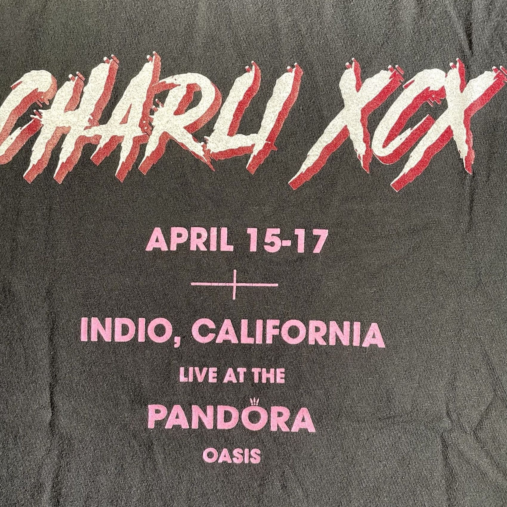 pandora VINTAGE Charli XCX Shirt M & M Black Summer 2022 Brat Coachella Pandora Oasis VERY RARE Mens Size M Size US M / EU 48-50 / 2 - 6 Thumbnail