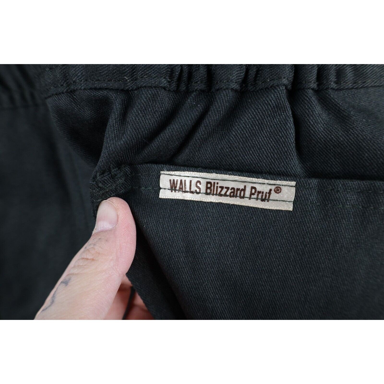 Vintage × Walls Vintage 90s Walls Blizzard Pruf Faded Quilted Coveralls Size US L / EU 52-54 / 3 - 17 Thumbnail