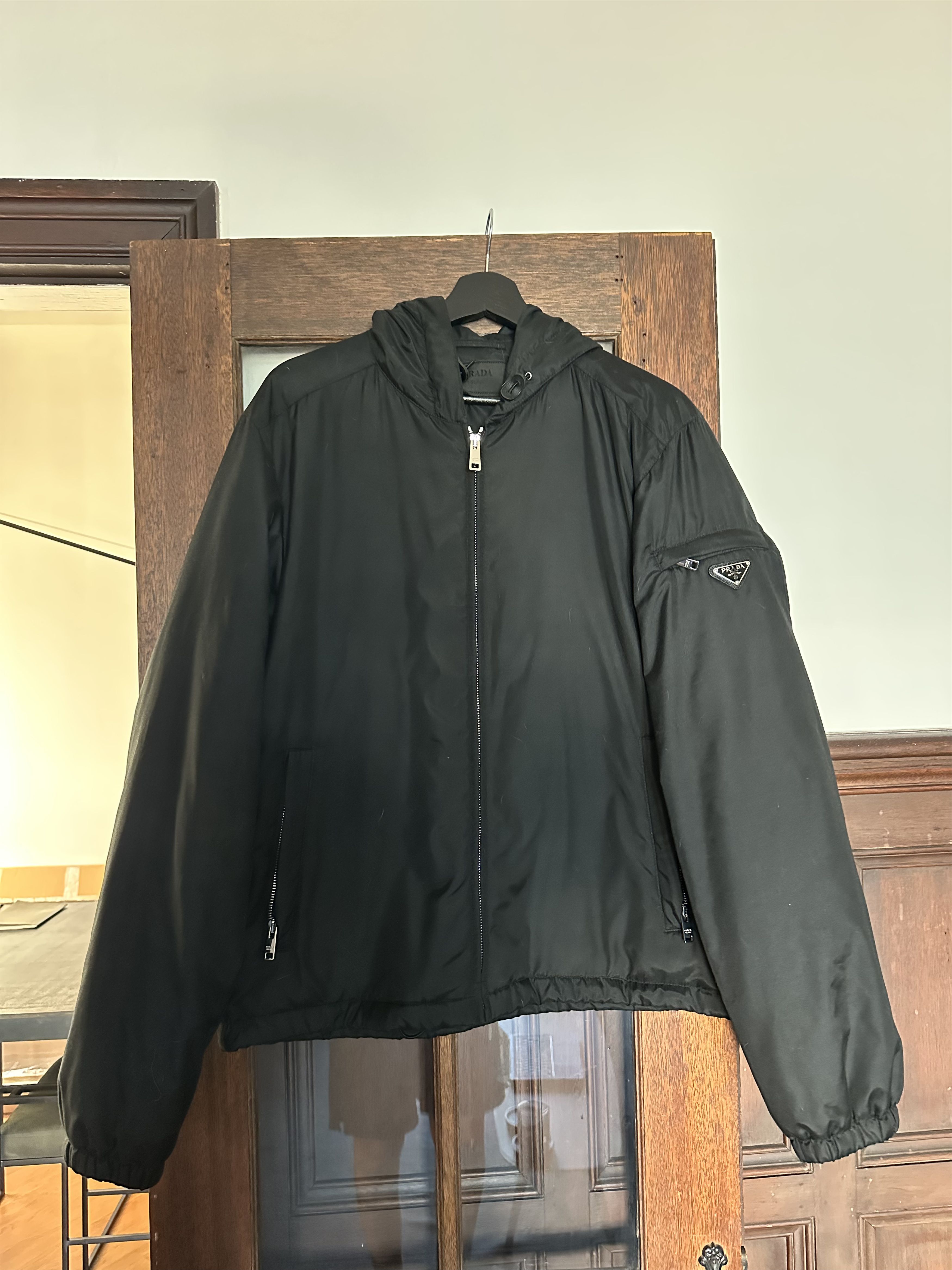 Prada PRADA HOODED PUFFER Size US XL / EU 56 / 4 - 1 Thumbnail