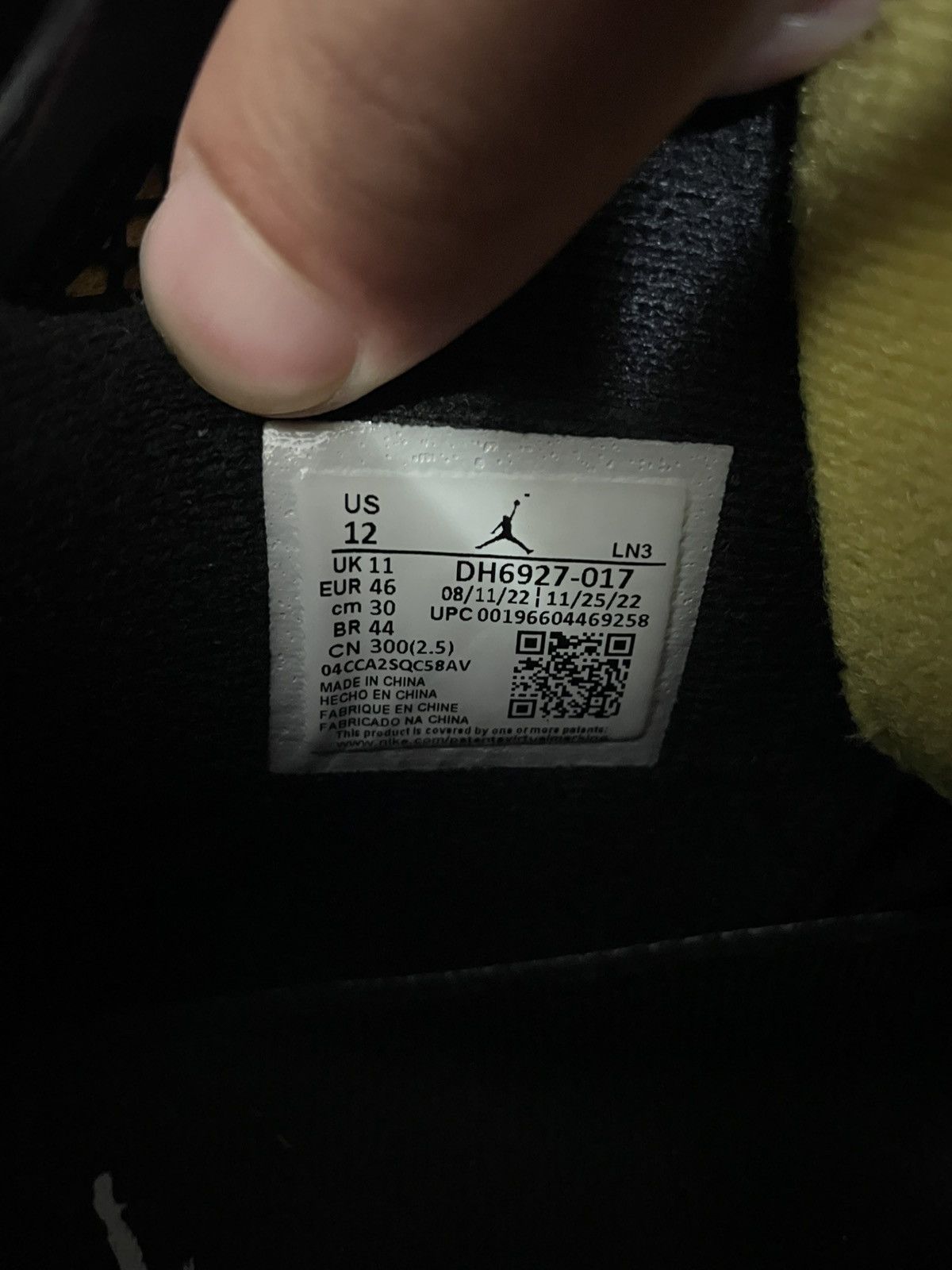 Jordan Brand Jordan 4 “Thunder 2023” Size US 12 / EU 45 - 6 Thumbnail