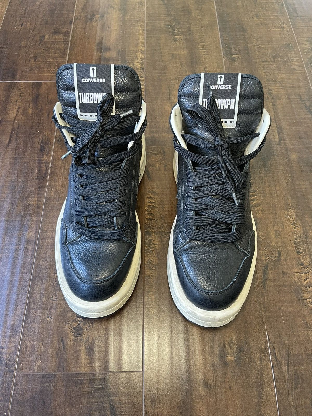 image of Converse x Rick Owens Drkshdw Rick Owens Turbowpn Black 10 Shoes, Men's
