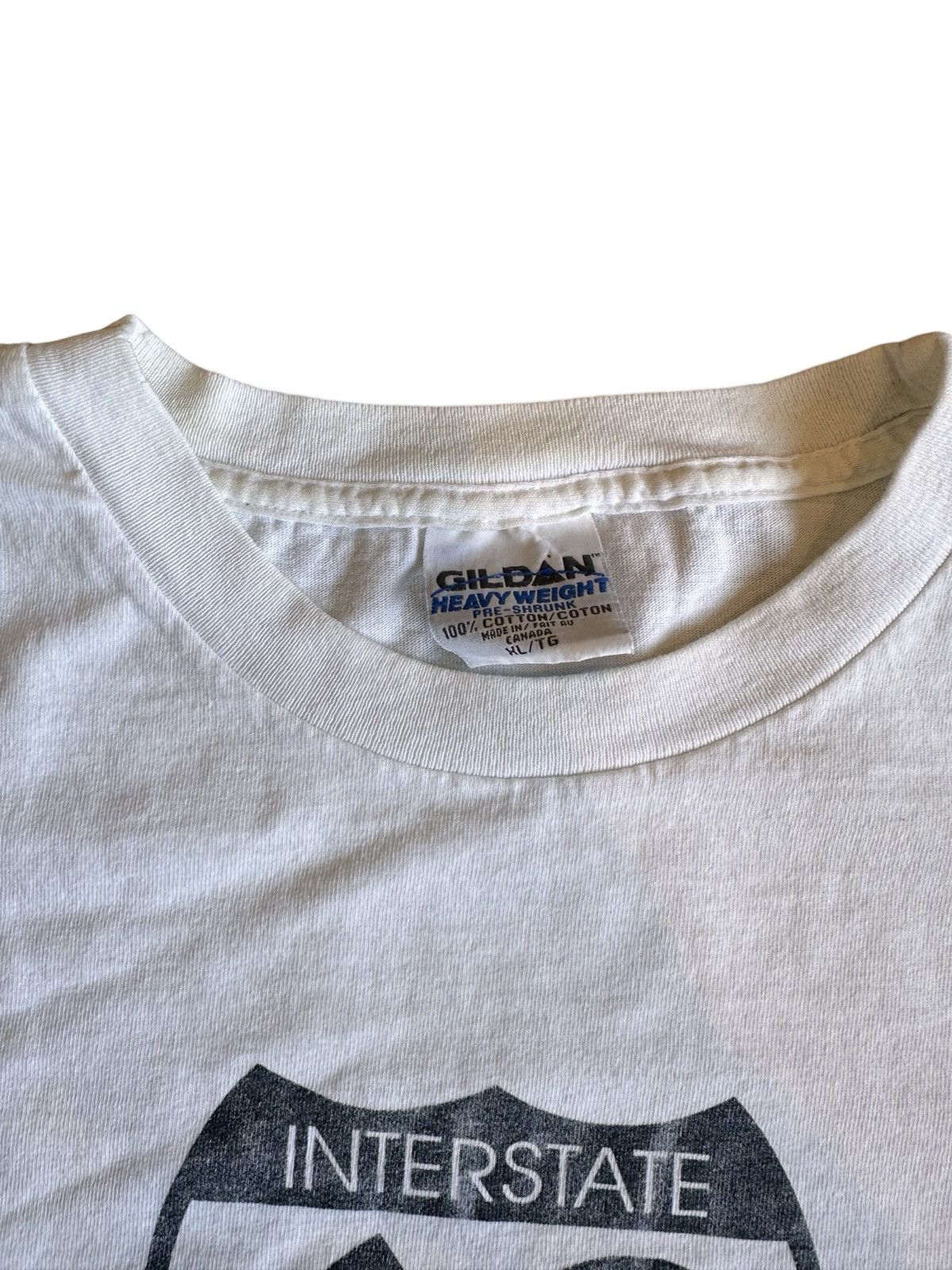 Vintage White X-Large vintage Interstate 69 T-Shirt Size US XL / EU 56 / 4 - 3 Thumbnail