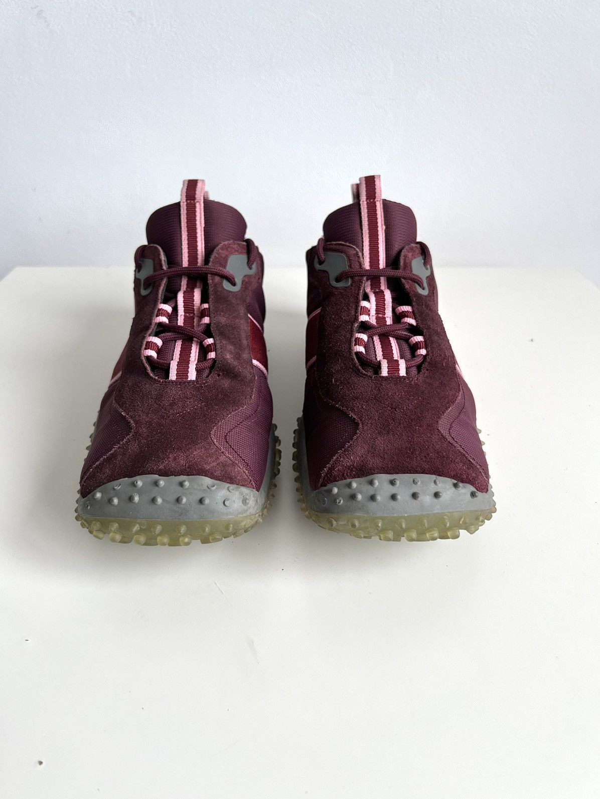 Miu Miu × Prada 🔥Iconic F/W99 MiuMiu Square Toe Bubble/Spike Sole Sneakers Size US 7.5 / EU 40-41 - 6 Thumbnail