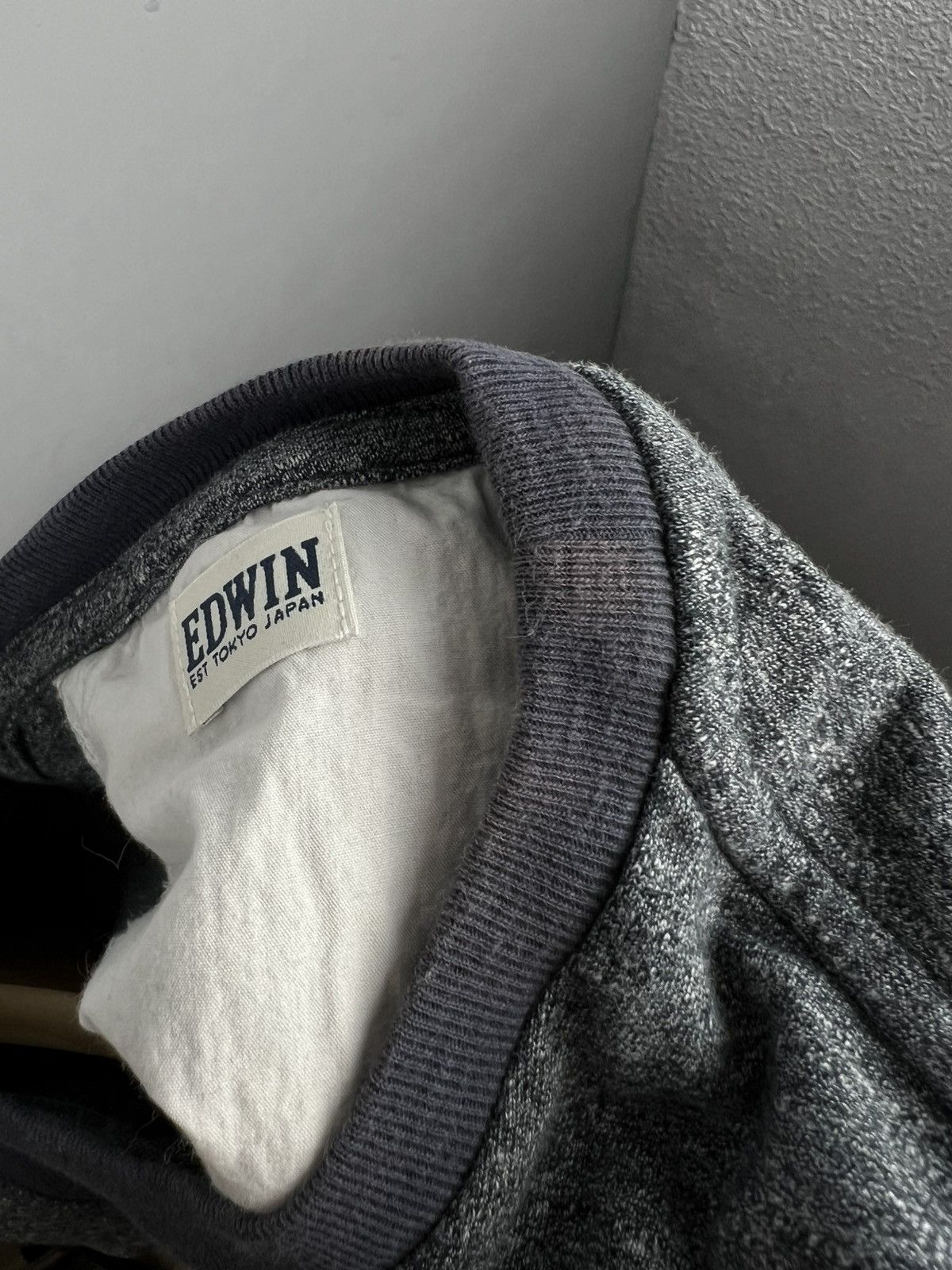 Edwin × Japanese Brand × Vintage Edwin Short sleeve heavy cotton T shirt Size US M / EU 48-50 / 2 - 9 Thumbnail
