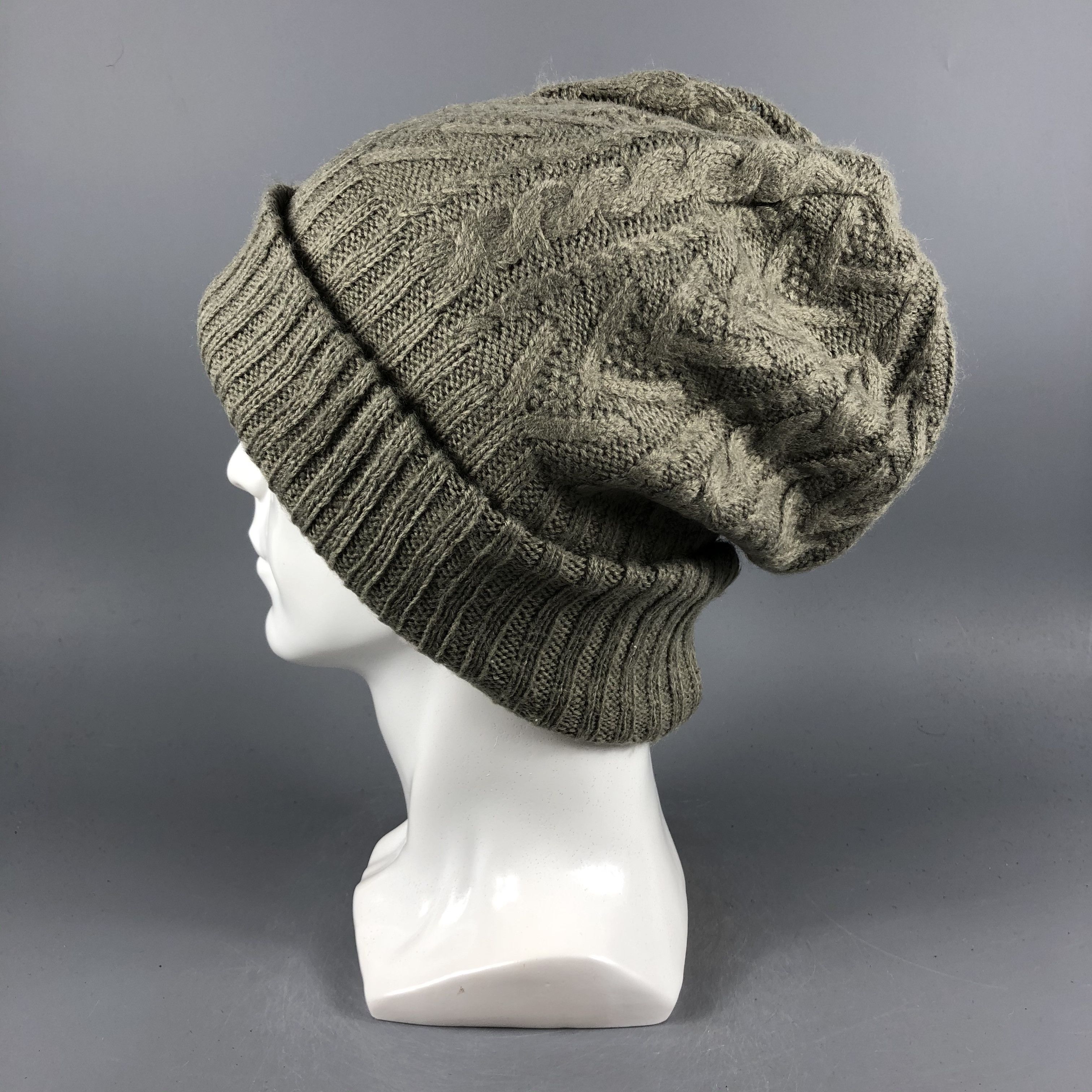 Aran Isles Knitwear × Vintage Aran Isle Beanie Snow Hat Snow Cap -D1119 Size ONE SIZE - 1 Thumbnail