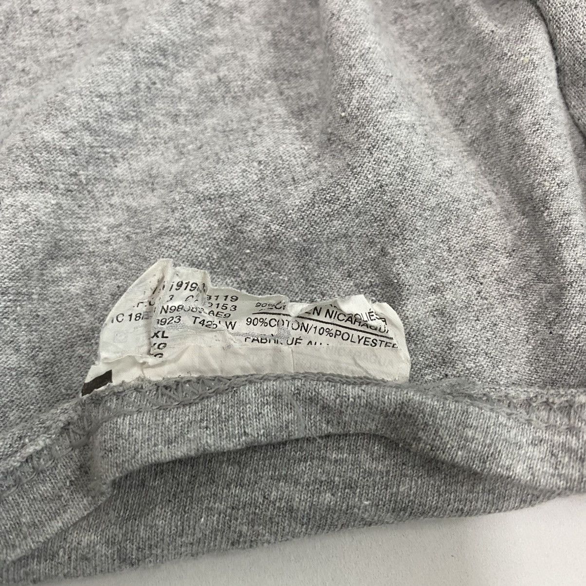 Champion × Designer × Vintage - Vintage CHAMPION T-shirt/Cut & Sewn Gray XL Size US XL / EU 56 / 4 - 10 Thumbnail