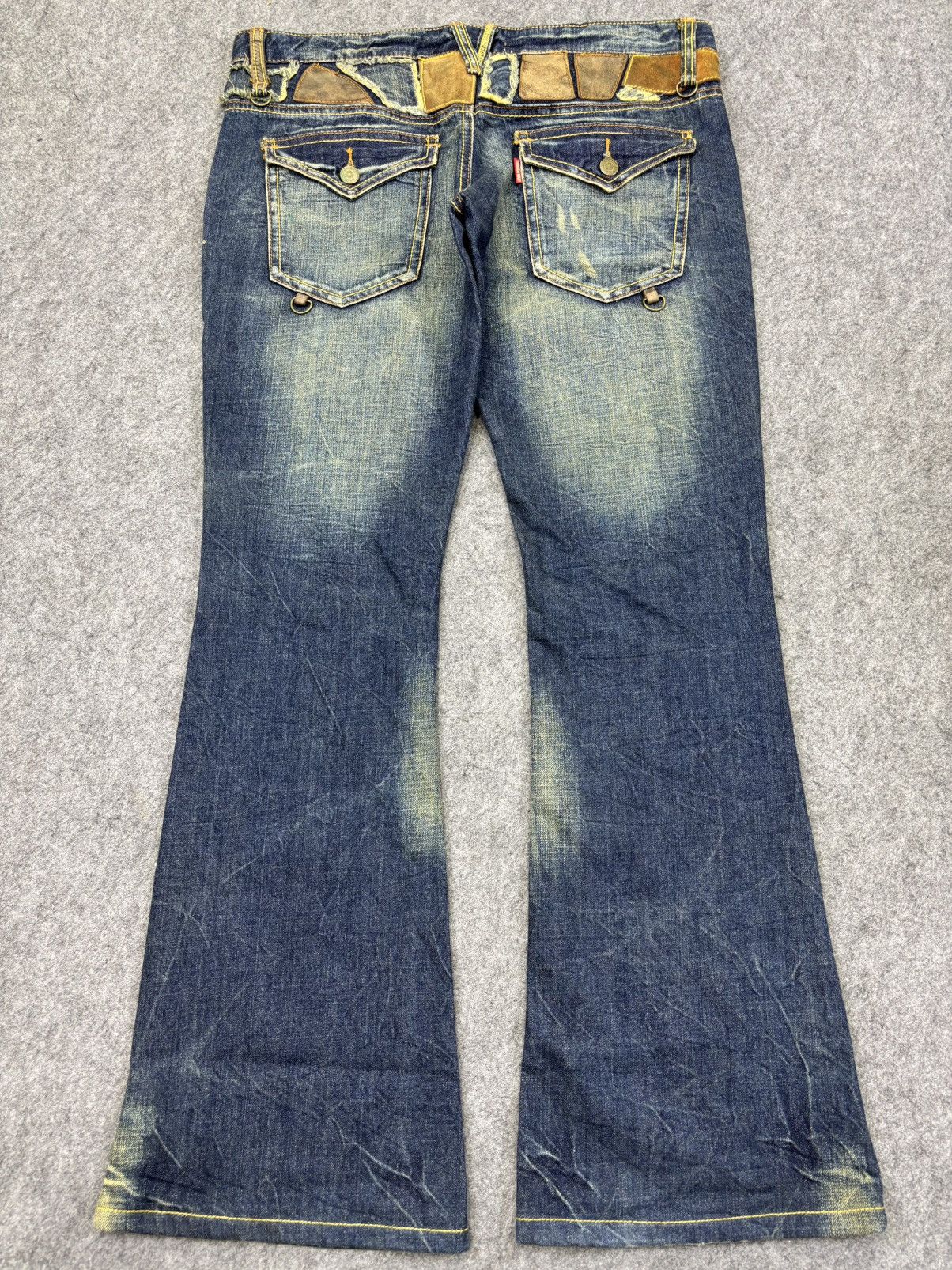 Tornado Mart 💥Super Flare💥Archival Tornado Mart Multipockets Denim K21 Size US 34 / EU 50 - 16 Thumbnail
