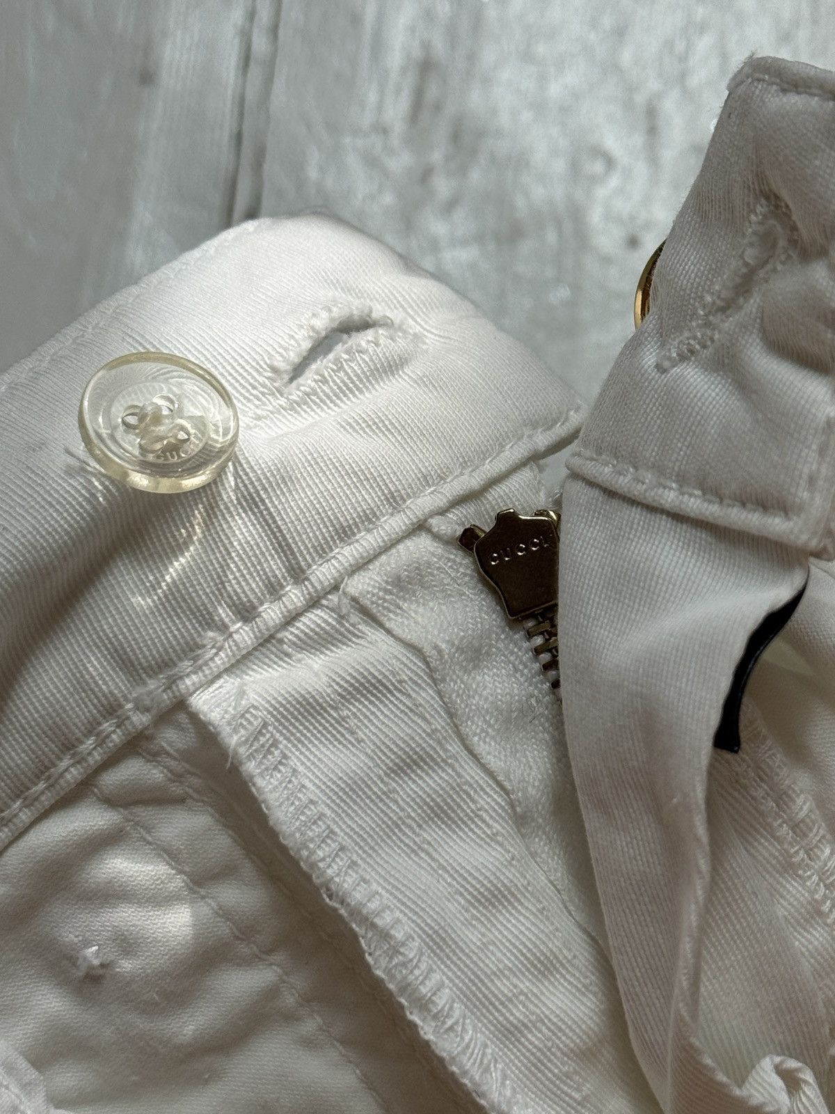Gucci VINTAGE GUCCI 2000s LEGGINGS PANTS Size 26" / US 2 / IT 38 - 10 Thumbnail