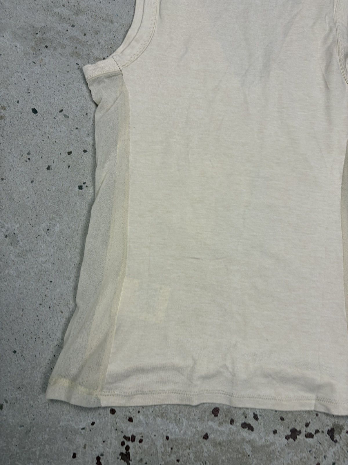 Dolce & Gabbana Vintage 2000s Dolce & Gabbana Freedom Tank Top T Shirt Mesh Size M / US 6-8 / IT 42-44 - 13 Thumbnail
