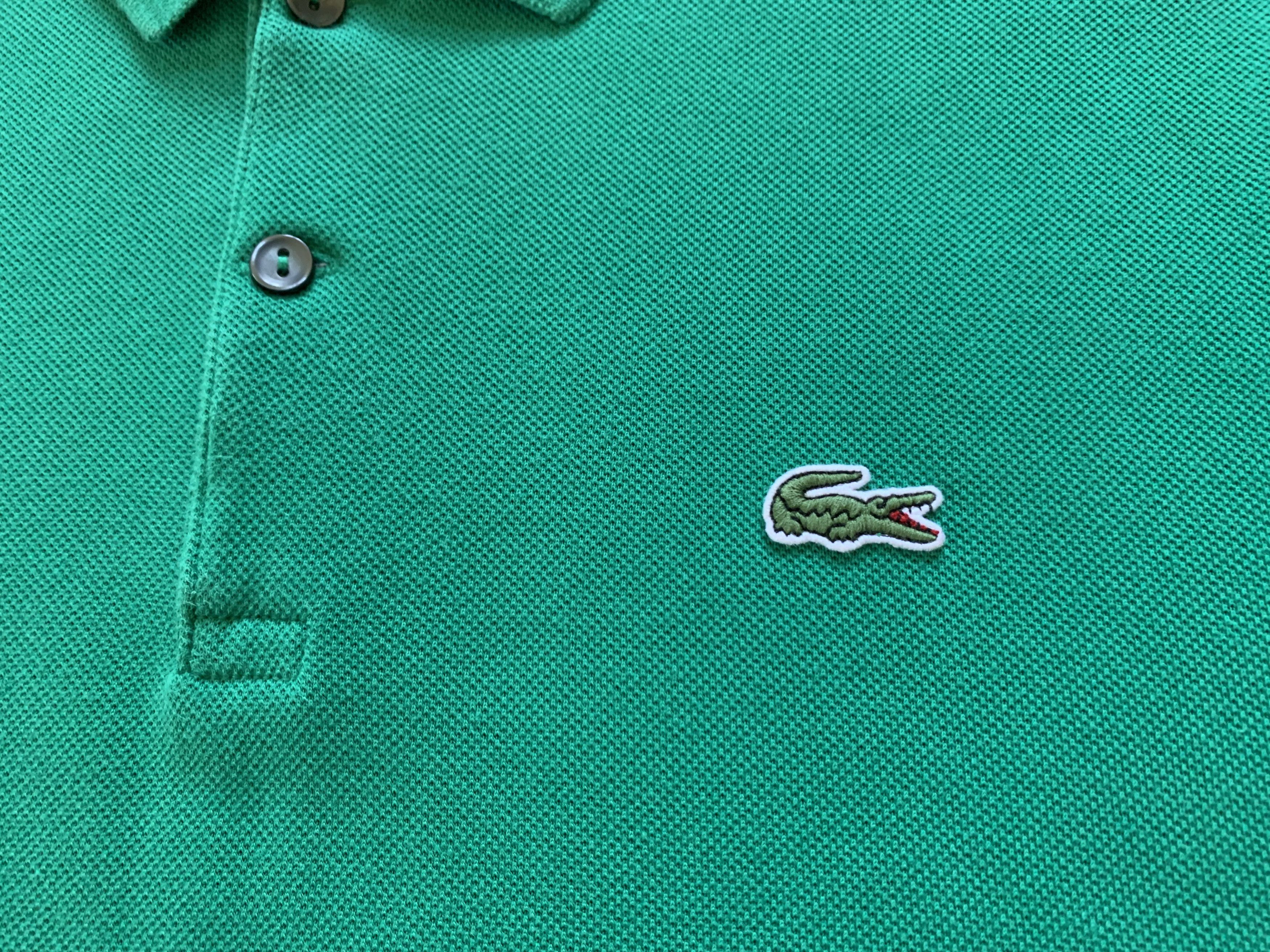 Lacoste × Vintage Lacoste Live Green Polo T Shirt Size US M / EU 48-50 / 2 - 5 Thumbnail