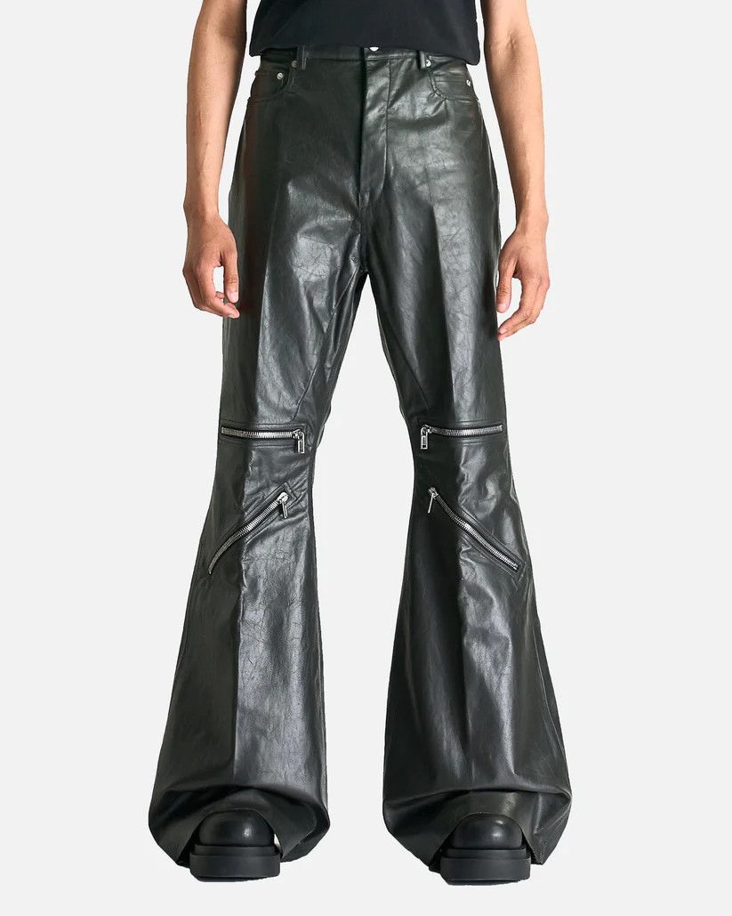 Rick Owens o1s1v1r1oon0825 Bolan Cargo Pants in Black Size US 30 / EU 46 - 1 Thumbnail