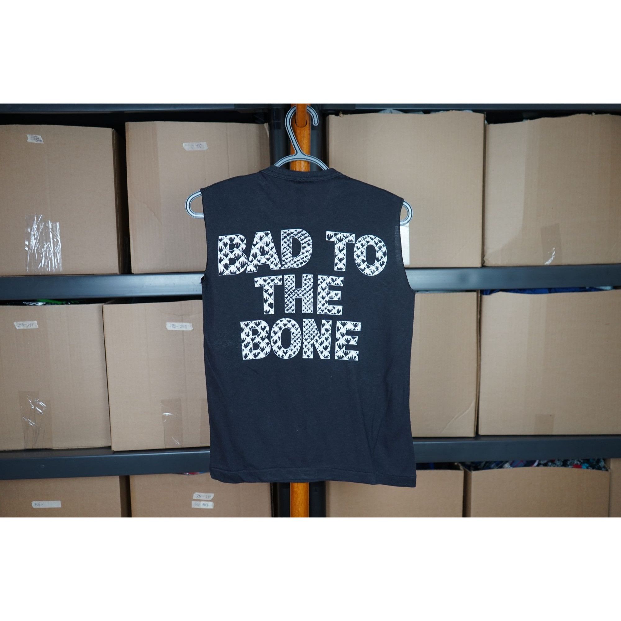 Vintage Vintage Tank Top Black Women's S "I'M BAD" #450 Size S / US 4 / IT 40 - 2 Thumbnail