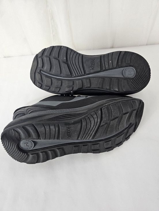 Other Kizik London AT All Terrain Travel Shoe Black Handsfree Size US 8.5 / EU 41-42 - 6 Thumbnail
