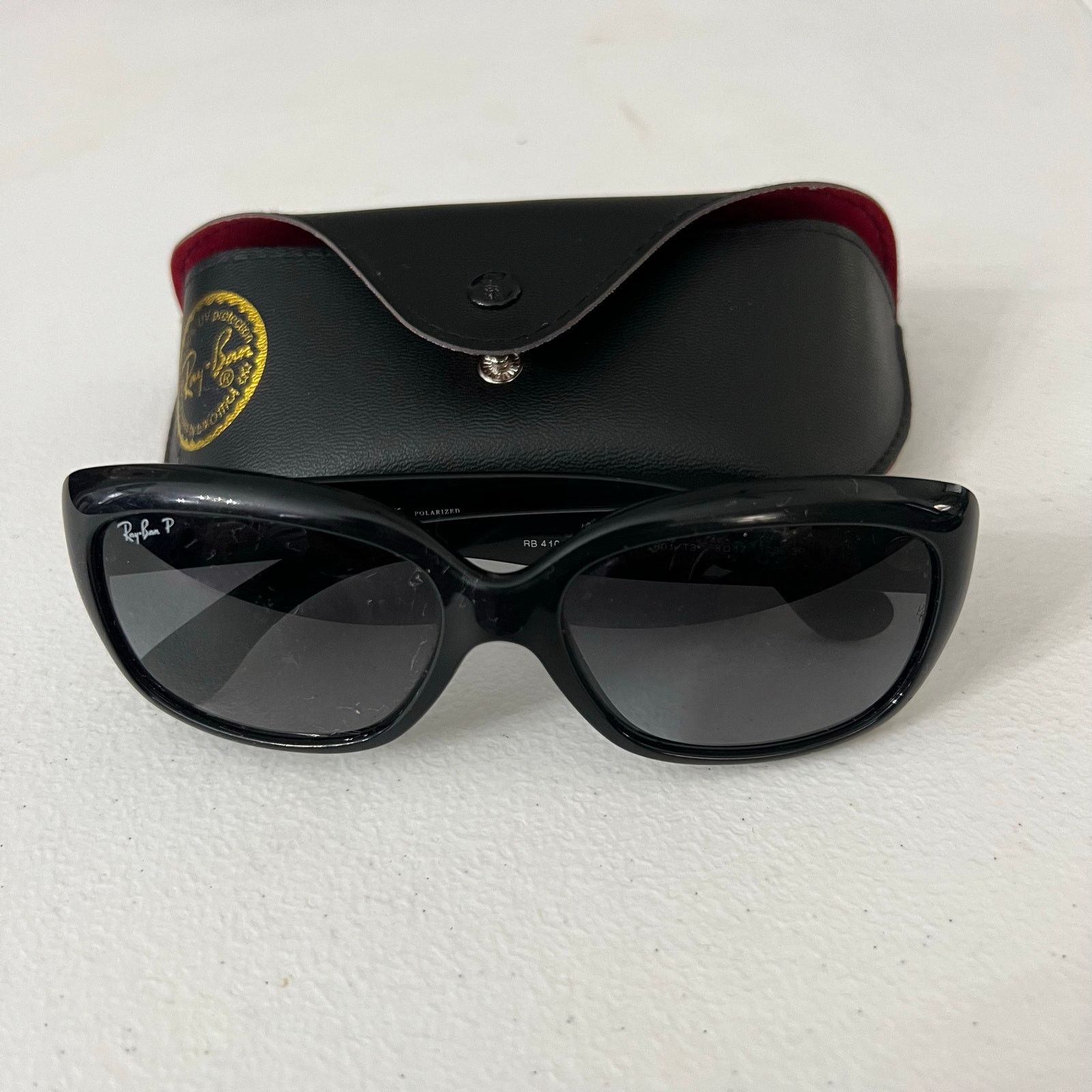 Jackie OHH Sunglasses Rayban Sunglasses Jackie Ohh 4101 601 Black Green | eBay main image 2