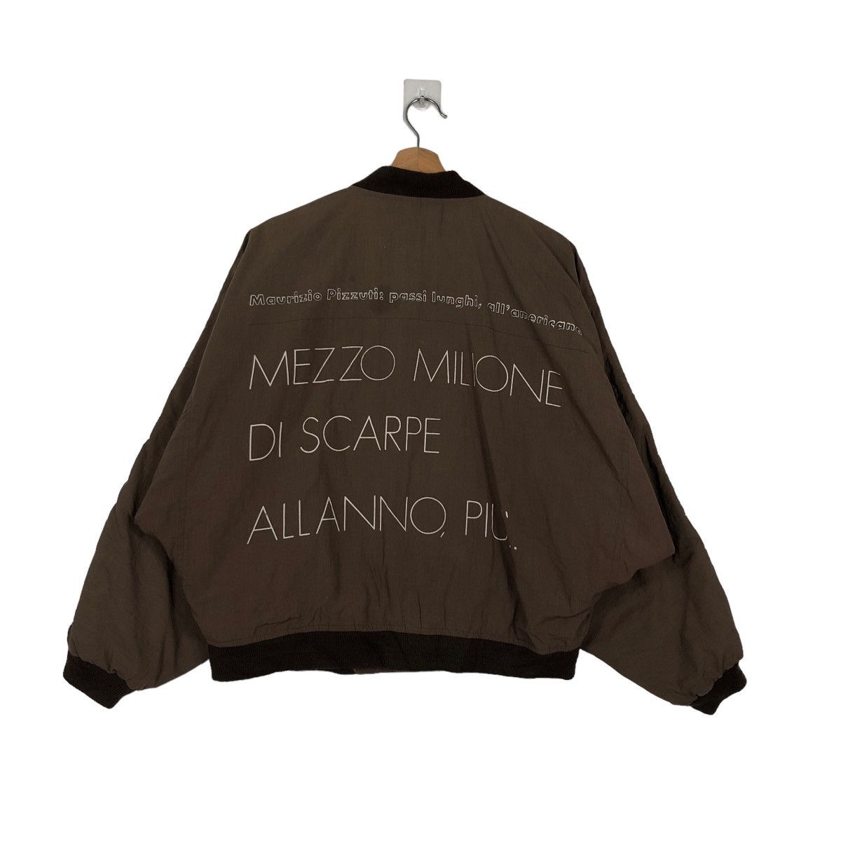 Japanese Brand 🔥VINTAGE BOMBER JACKET GIOVANNI UOMO ISSEY MIYAKE Size US M / EU 48-50 / 2 - 8 Thumbnail