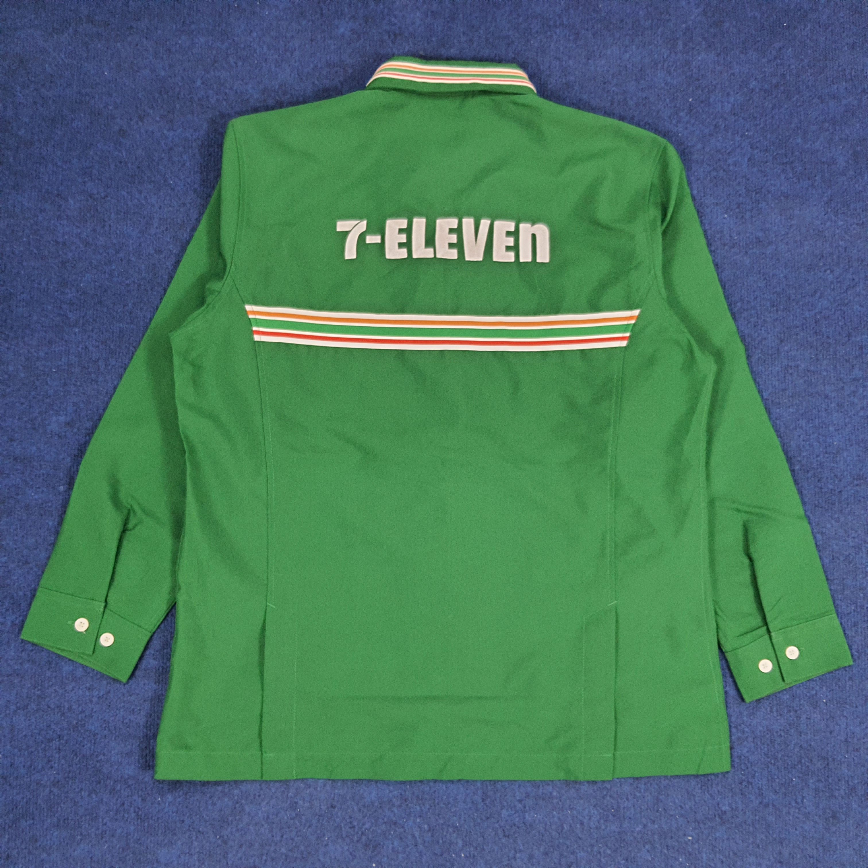 Japanese Brand × Vintage Vintage 7 Eleven Japanese Brand Staff Workwear Uniform Size US M / EU 48-50 / 2 - 1 Thumbnail