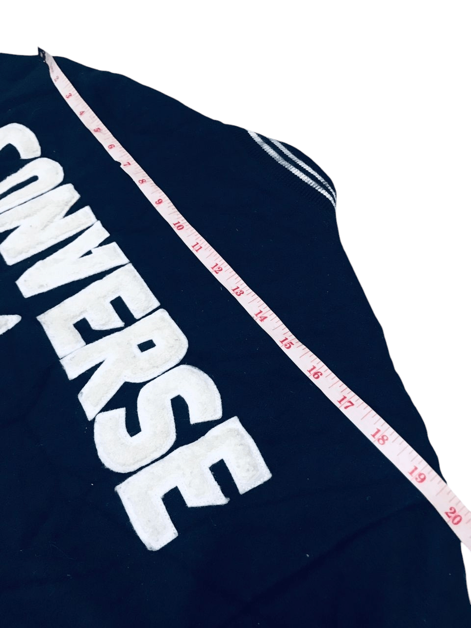 Converse × Vintage Vintage Converse Spells out Croptop Varsity Size M / US 6-8 / IT 42-44 - 10 Thumbnail