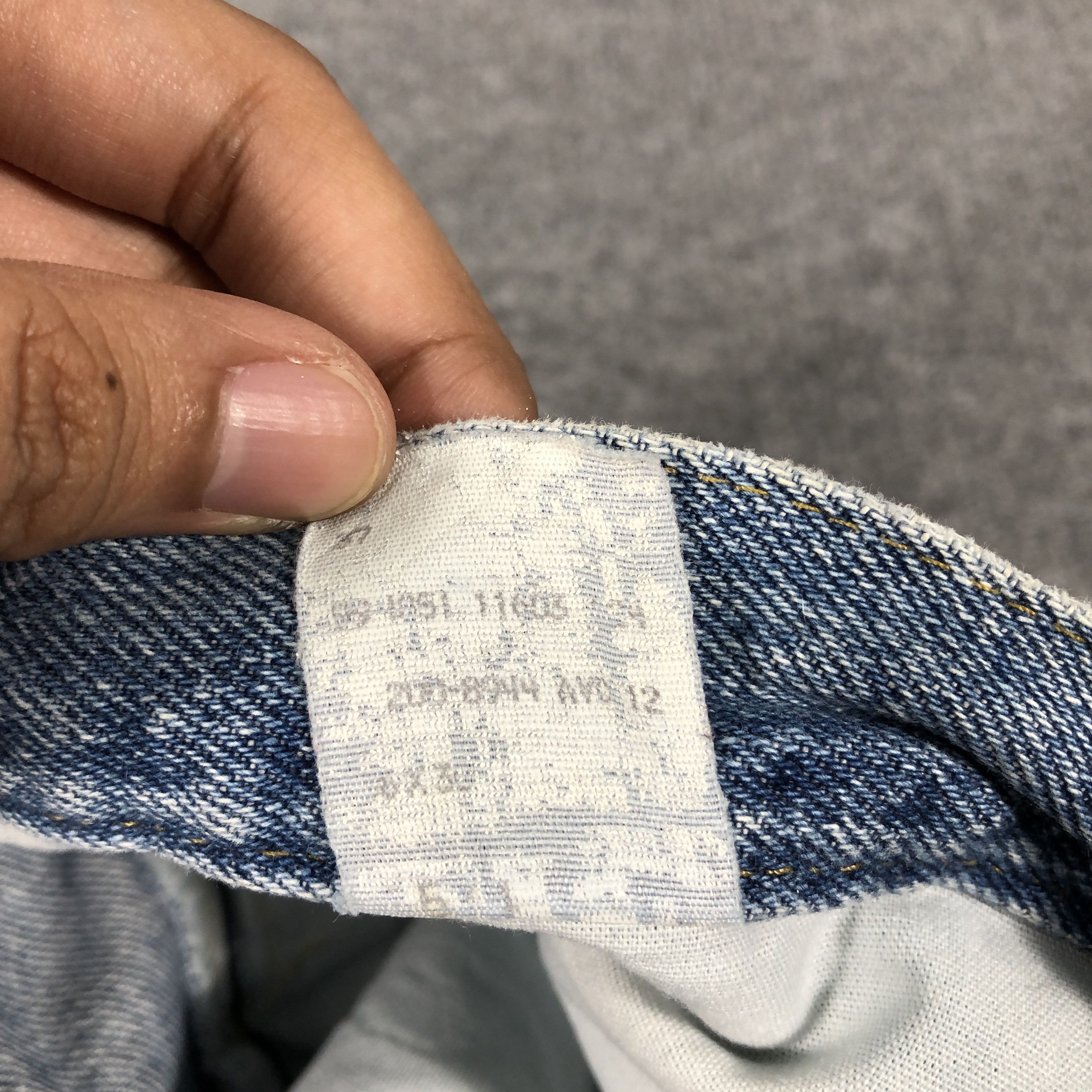 Lee × Vintage Vintage Lee Jeans Dirty L840 Size US 36 / EU 52 - 9 Thumbnail