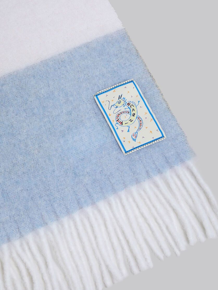 Marni o1f1d3z0825 Size: OS / Alpaca Scarf With Dragon Patch Size ONE SIZE - 4 Thumbnail