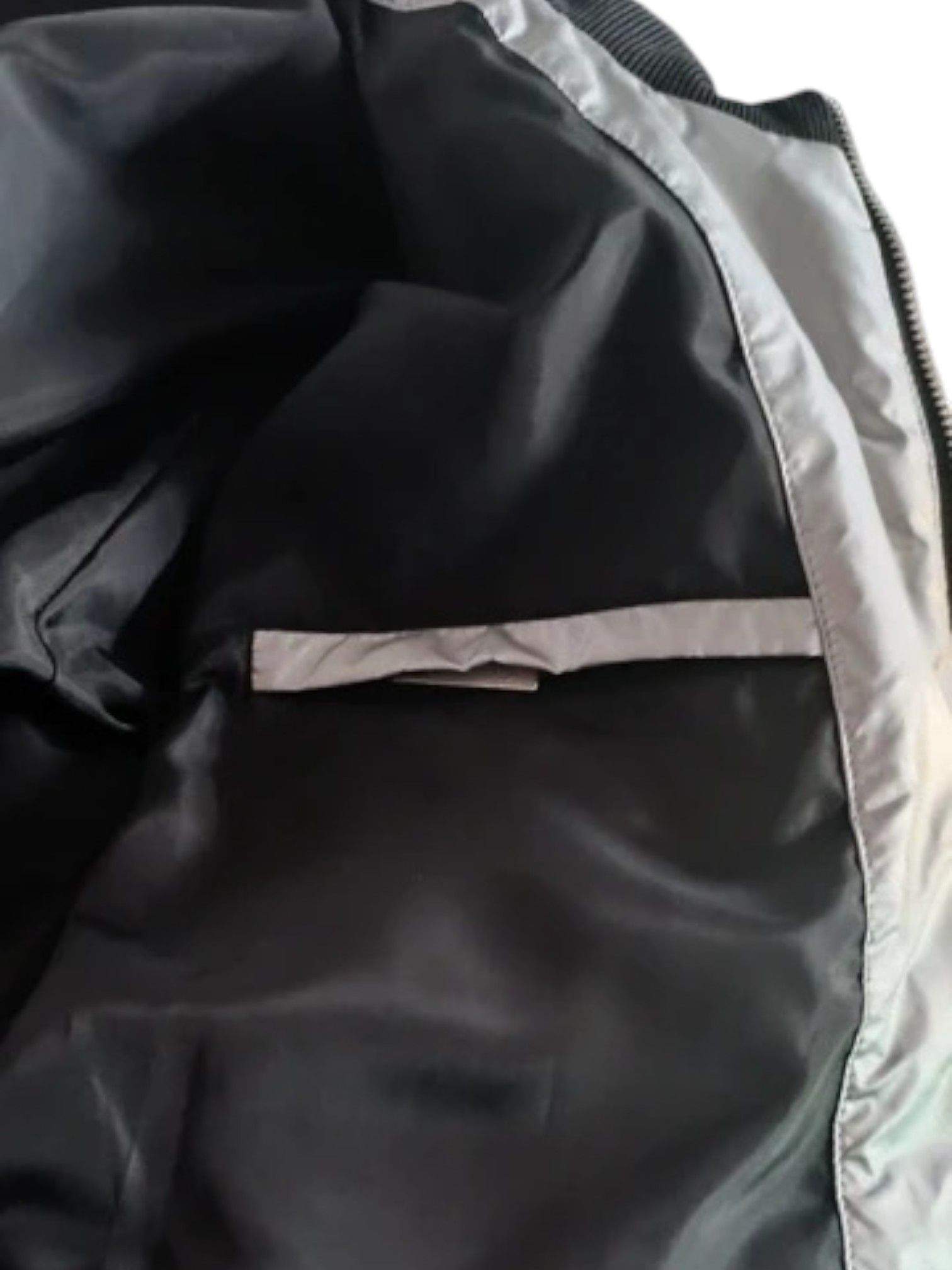 Y-3 Y-3 Silver Down Bomber Jacket with Ribbed Hem, 2000s Size US M / EU 48-50 / 2 - 5 Thumbnail