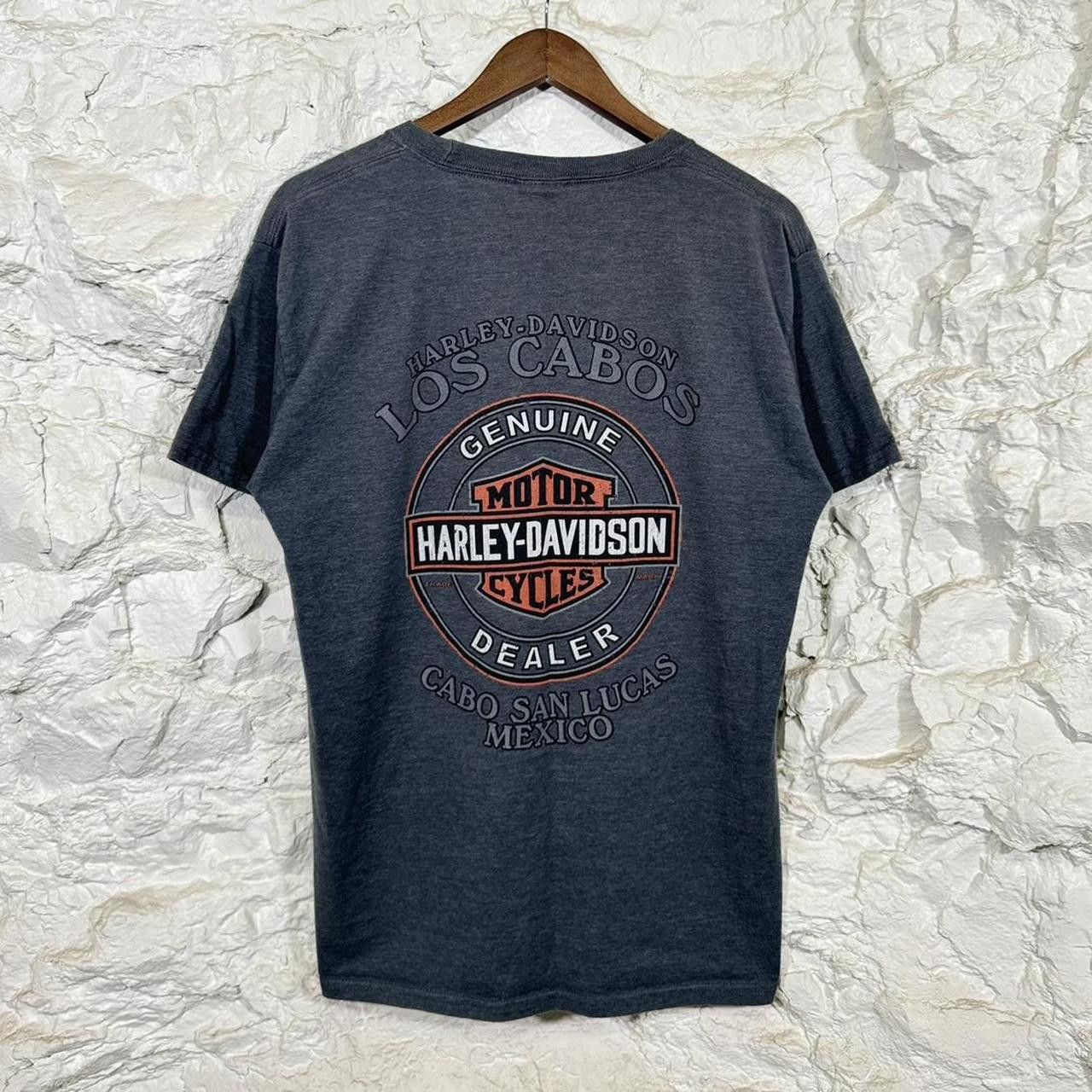 Harley Davidson Vintage Y2K Harley Davidson Skull Tee Size Large Size US L / EU 52-54 / 3 - 3 Thumbnail