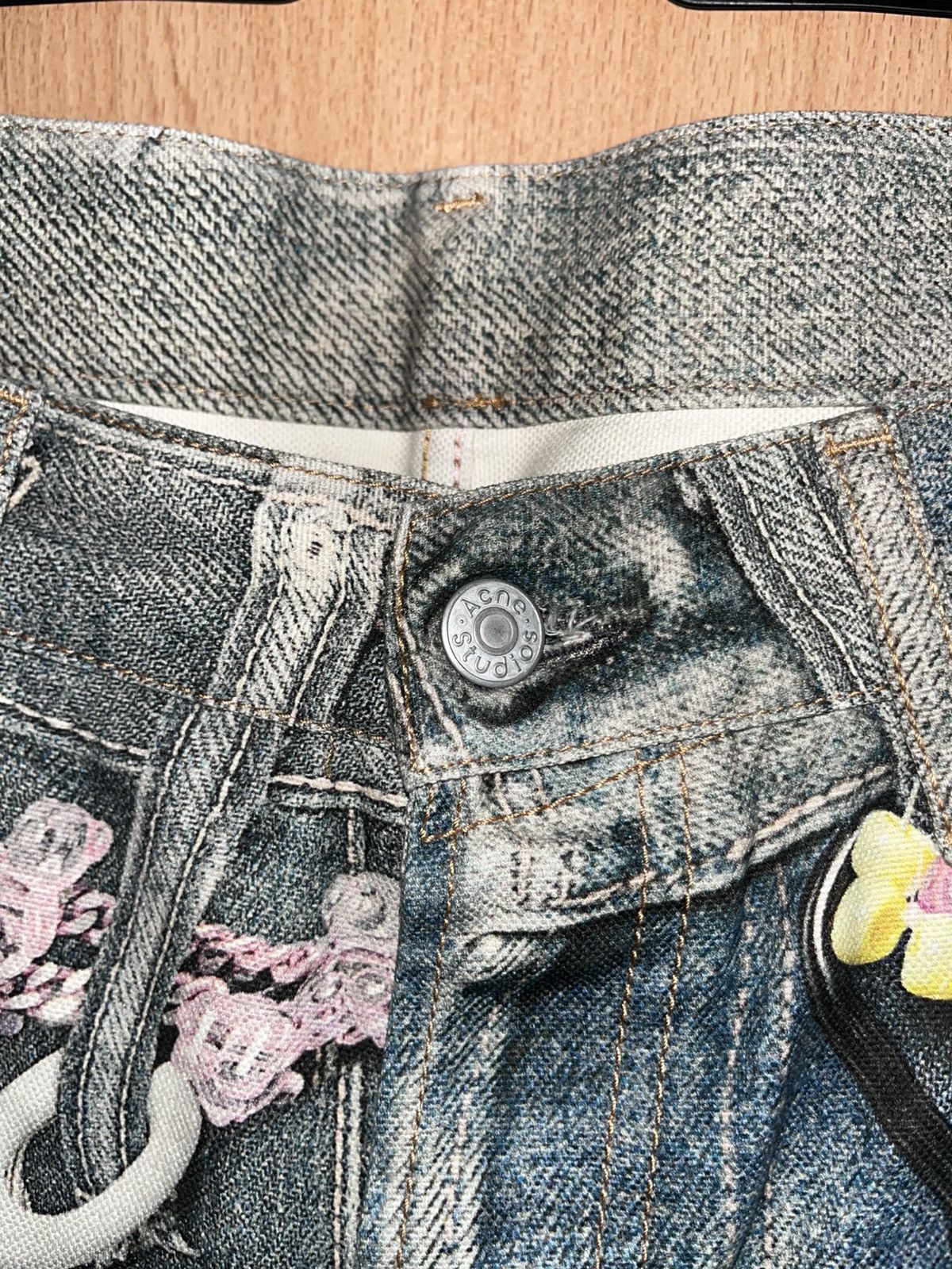 Acne Studios Acne Studios jeans trompe l'oeil Size US 32 / EU 48 - 6 Thumbnail