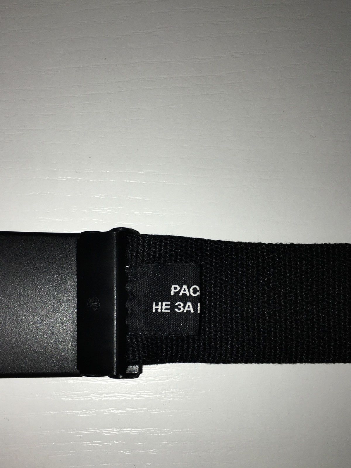 PACCBET belt RASSVET Gosha Rubchinskiy Paccbet y2k vintage skate Size ONE SIZE - 9 Thumbnail