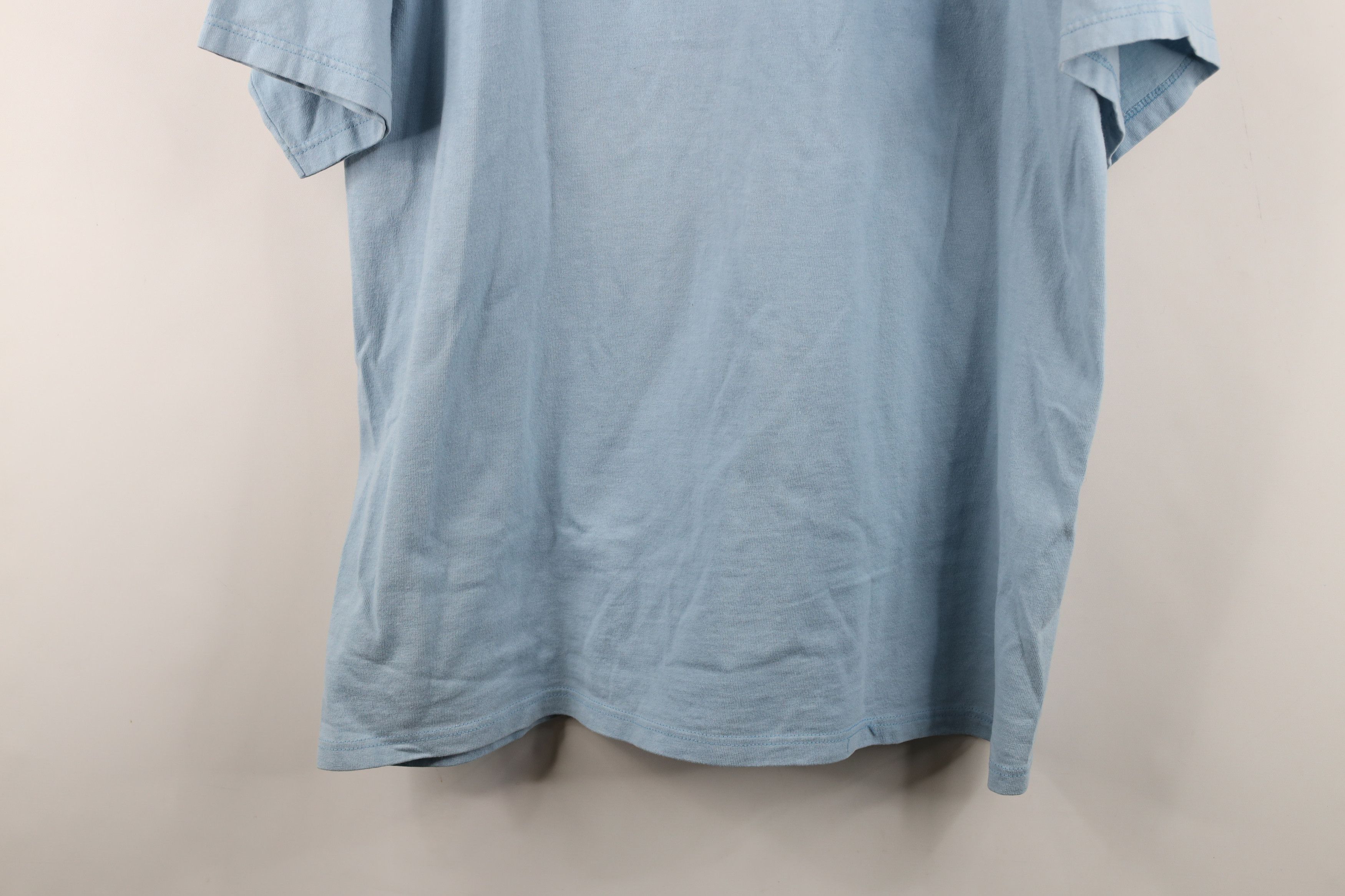 Vintage Vintage 90s Streetwear Heavy T-Shirt Carolina Blue USA Size US L / EU 52-54 / 3 - 12 Thumbnail