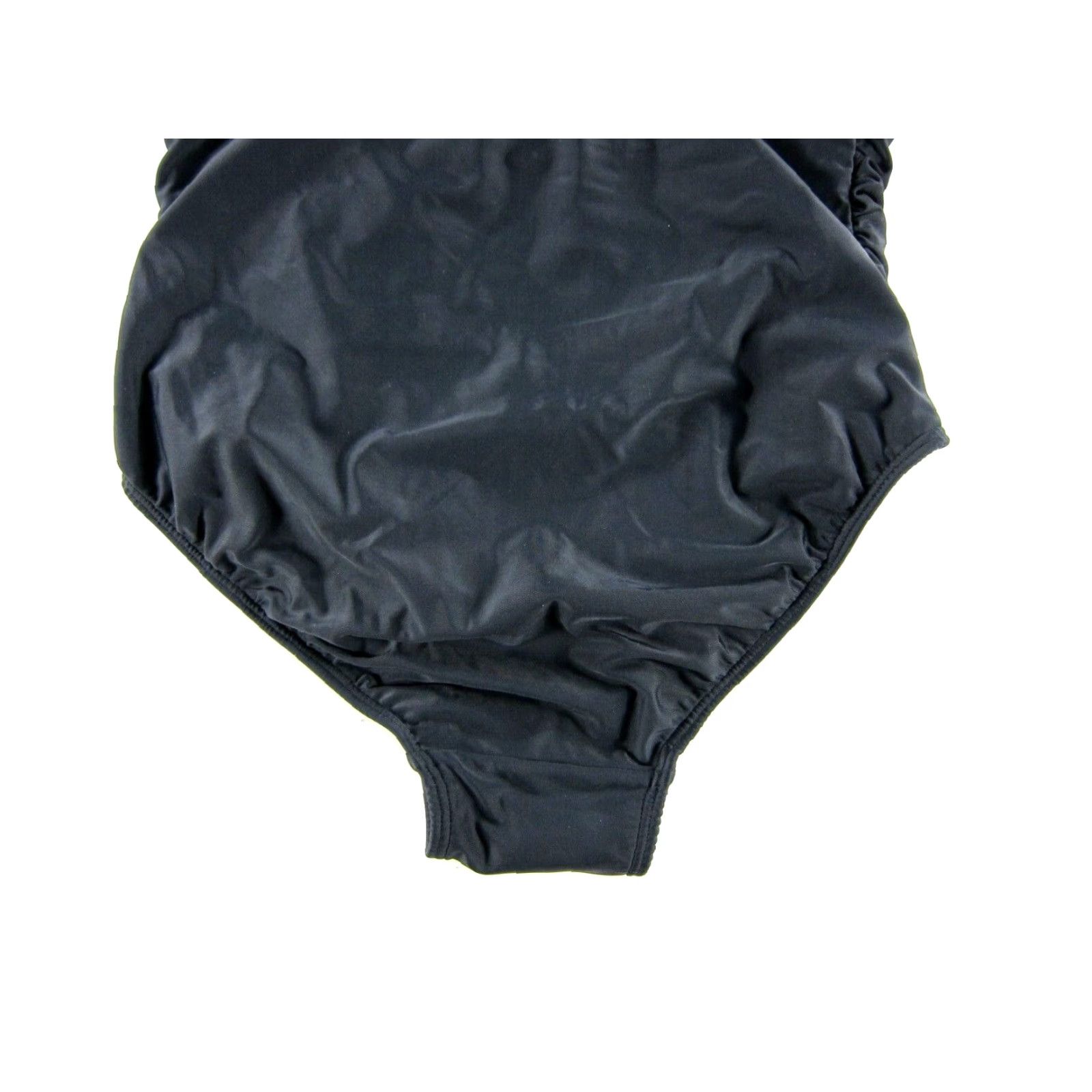 Venus VENUS Black Ruched Slimming Built In Bra One Piece Swimsuit Women 18 Size ONE SIZE - 8 Thumbnail