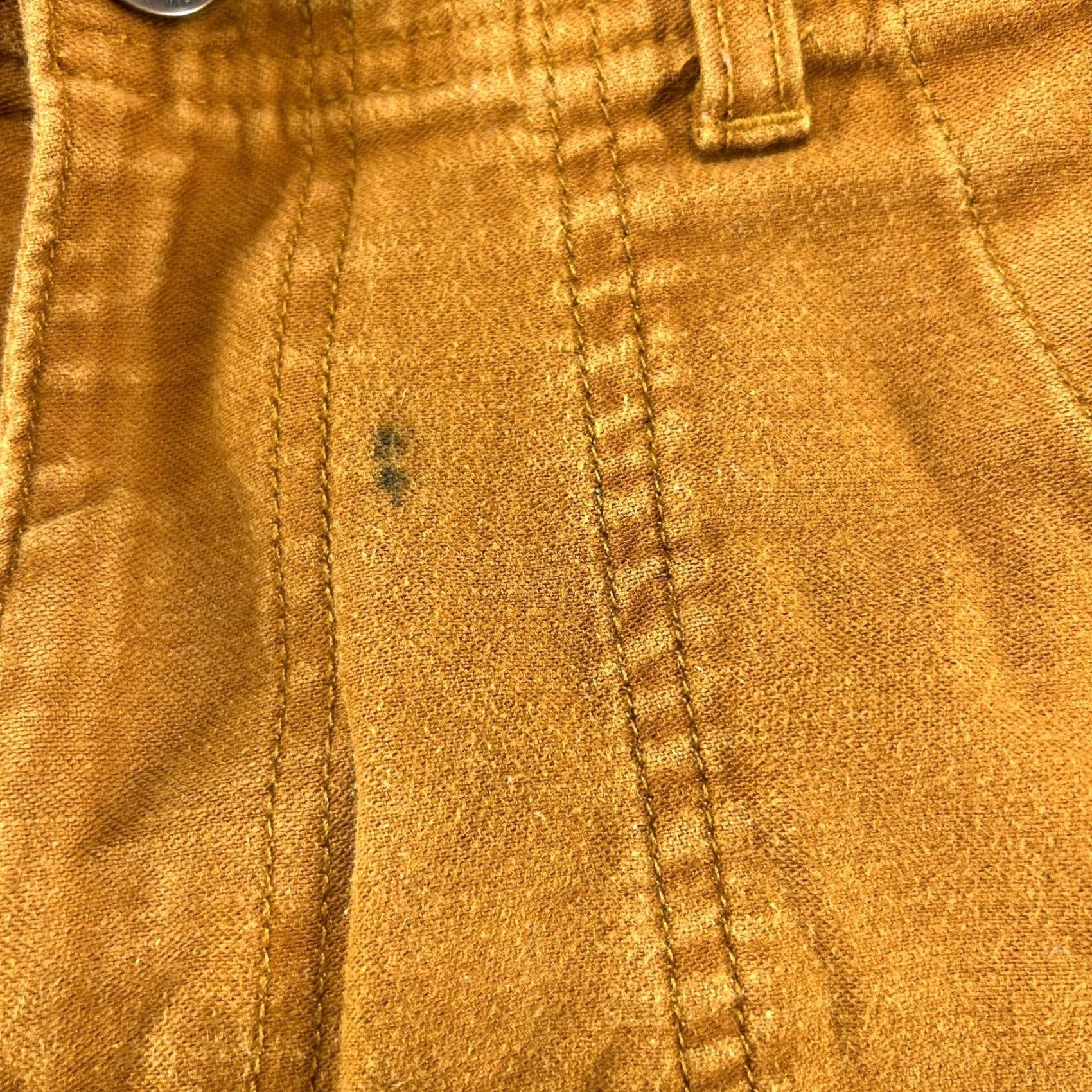 Vintage REI Pants Mens 28x30 Brown Tan Jogger Straight Double Knee Trailsmith Canvas Nylon Cargo Pocket Zip Size US 28 / EU 44 - 6 Thumbnail
