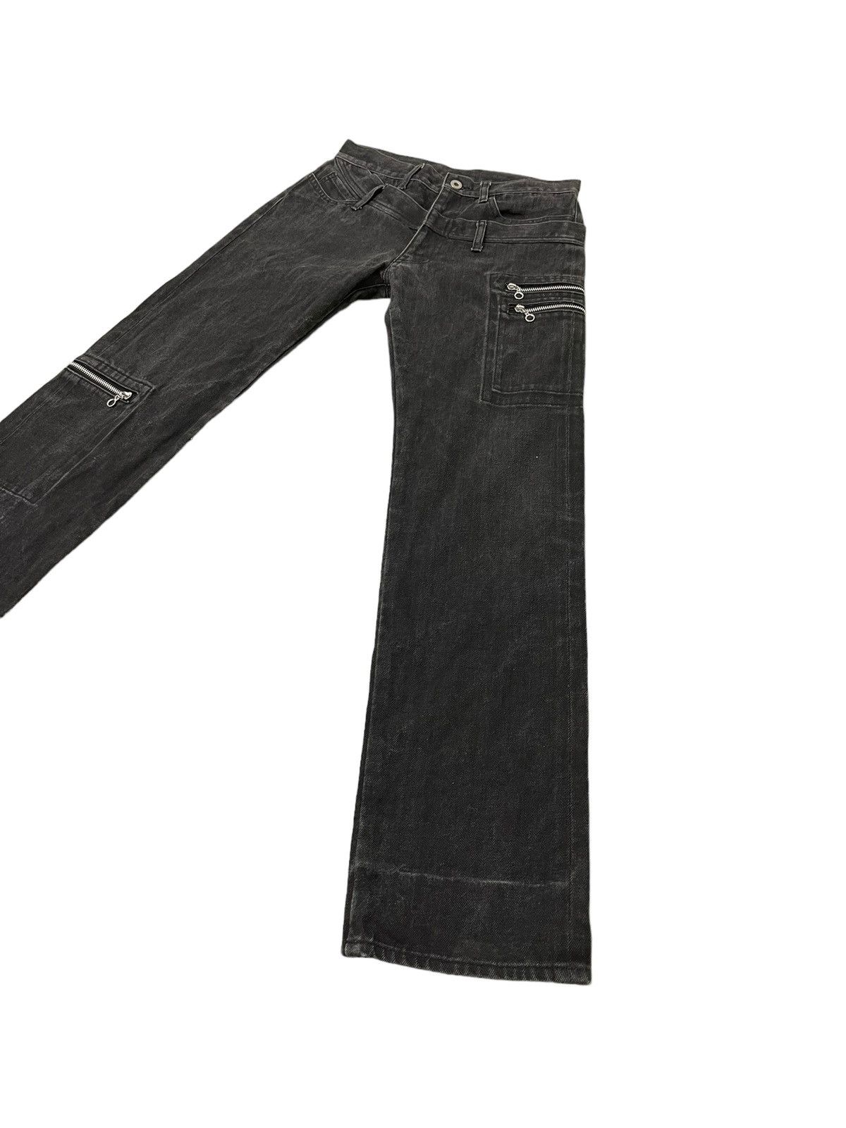 Japanese Brand Double Waist Jeans Edge Rupert Japan Denim Straight 6🟦9 Size US 30 / EU 46 - 4 Thumbnail