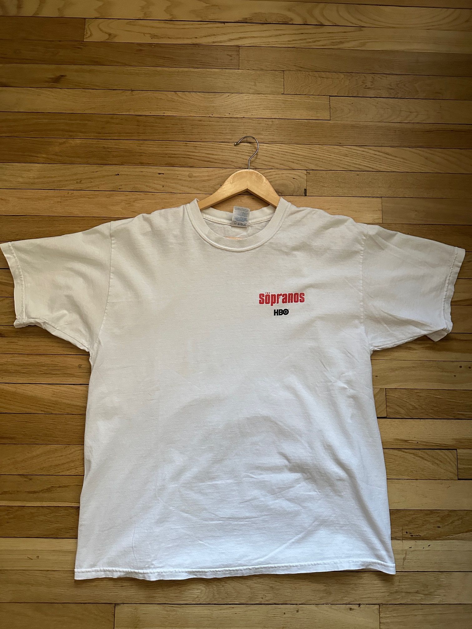 Vintage Vintage The Sopranos Officially Licensed HBO Shirt White XL Size US XL / EU 56 / 4 - 2 Thumbnail