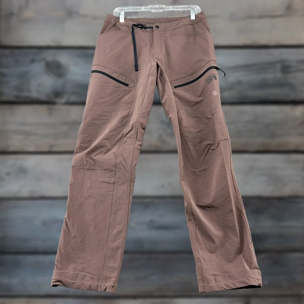Mountain Hardwear Mountain Hardwear Pants Womens M Brown Purple? Cargo Alpine Outdoors Nylon Size 32" / US 10 / IT 46 - 1 Thumbnail