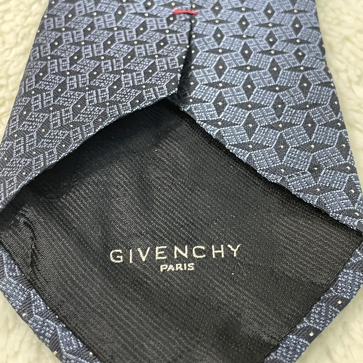 Givenchy Givenchy Paris Monogram Silk Ties Size ONE SIZE - 8 Thumbnail