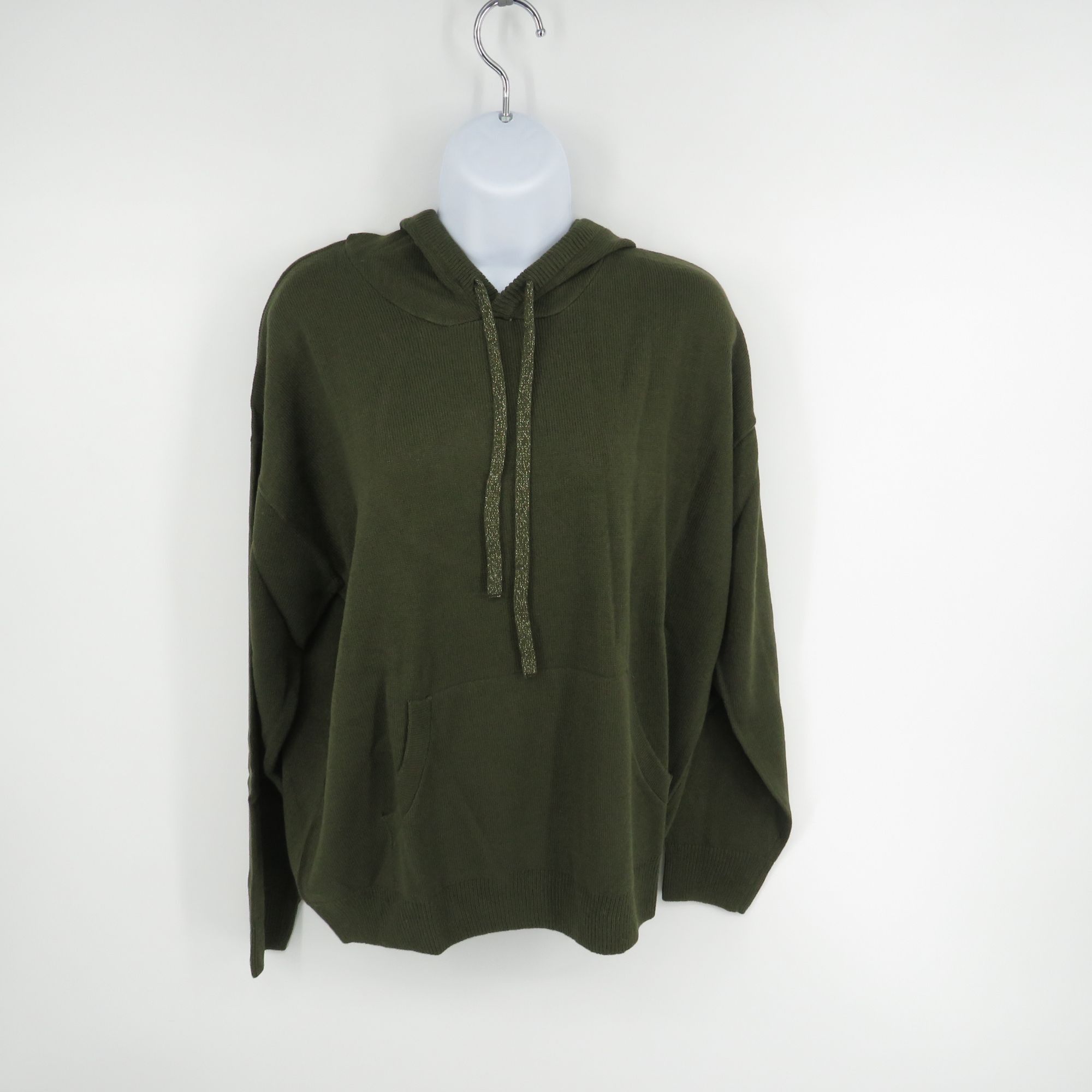 Other True Craft XS Woodland Green Hooded Pullover Sweater Front Size XS / US 0-2 / IT 36-38 - 1 Thumbnail