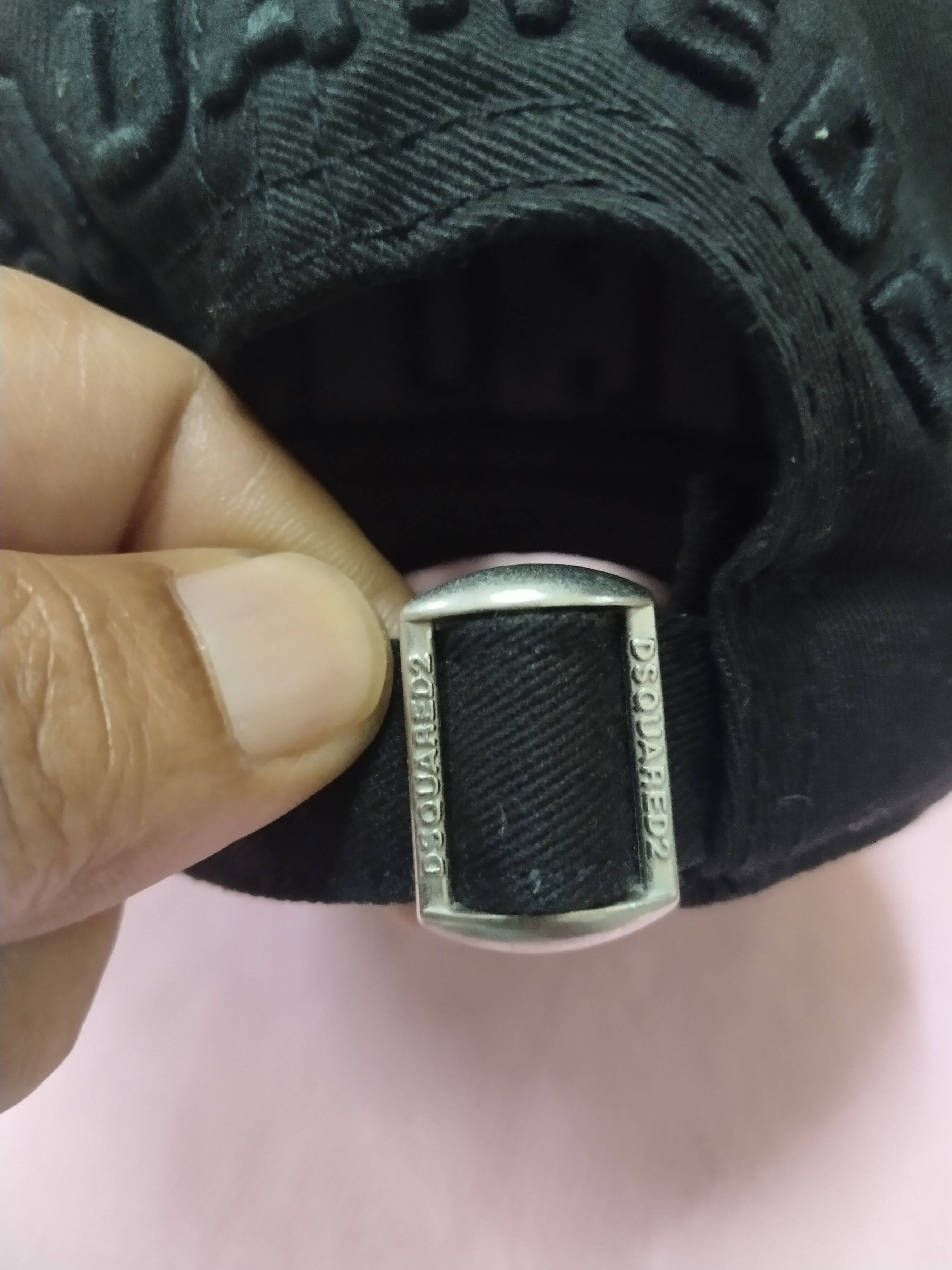 Dsquared2 ICON DISQUARED2 DISTRESSED STYLE TRIPLE BLACK HAT CAP Size ONE SIZE - 7 Thumbnail