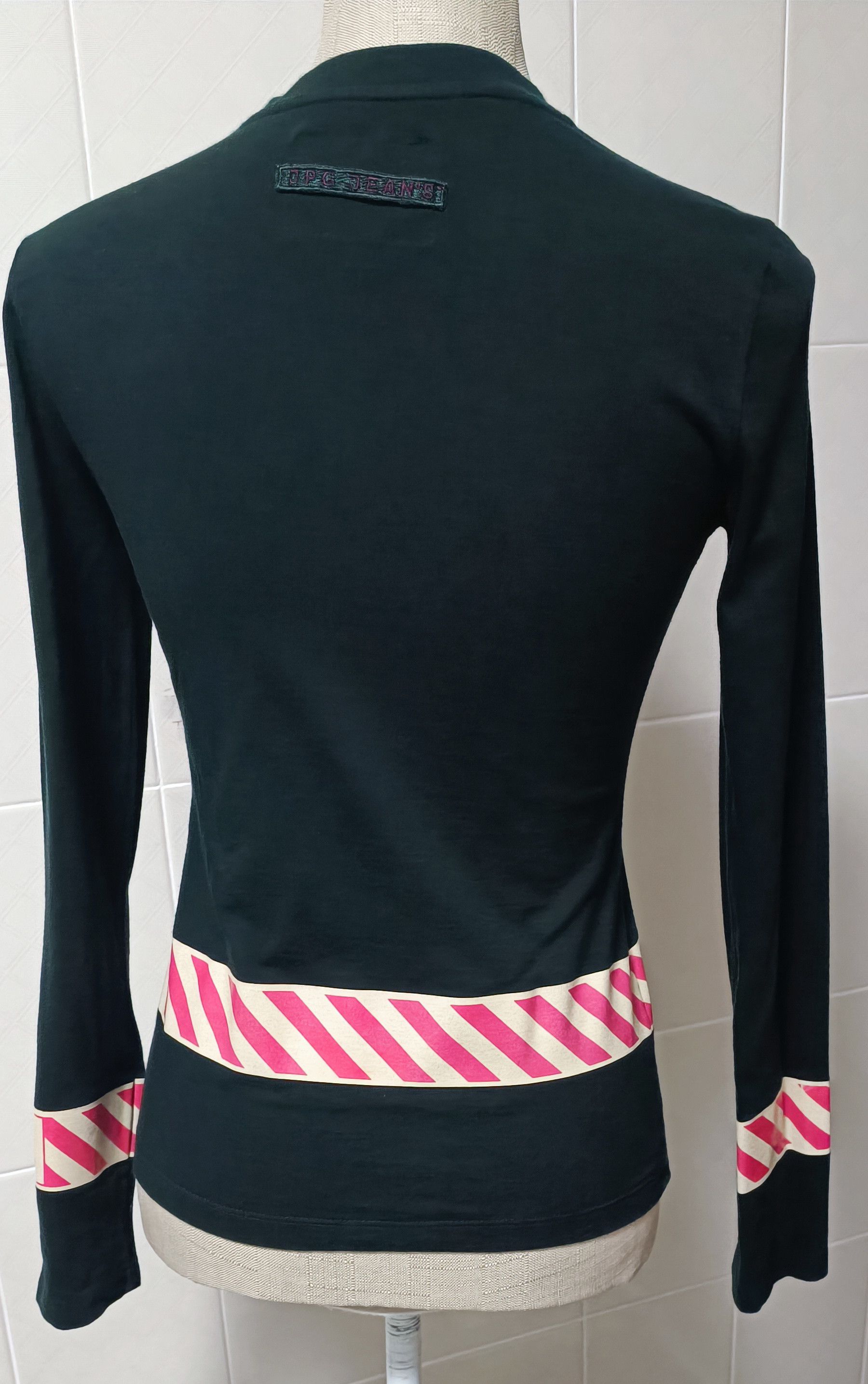 Jean Paul Gaultier 2003 - Fragile logo top - JPG-JEANS - Collection number 6 Size S / US 4 / IT 40 - 10 Thumbnail