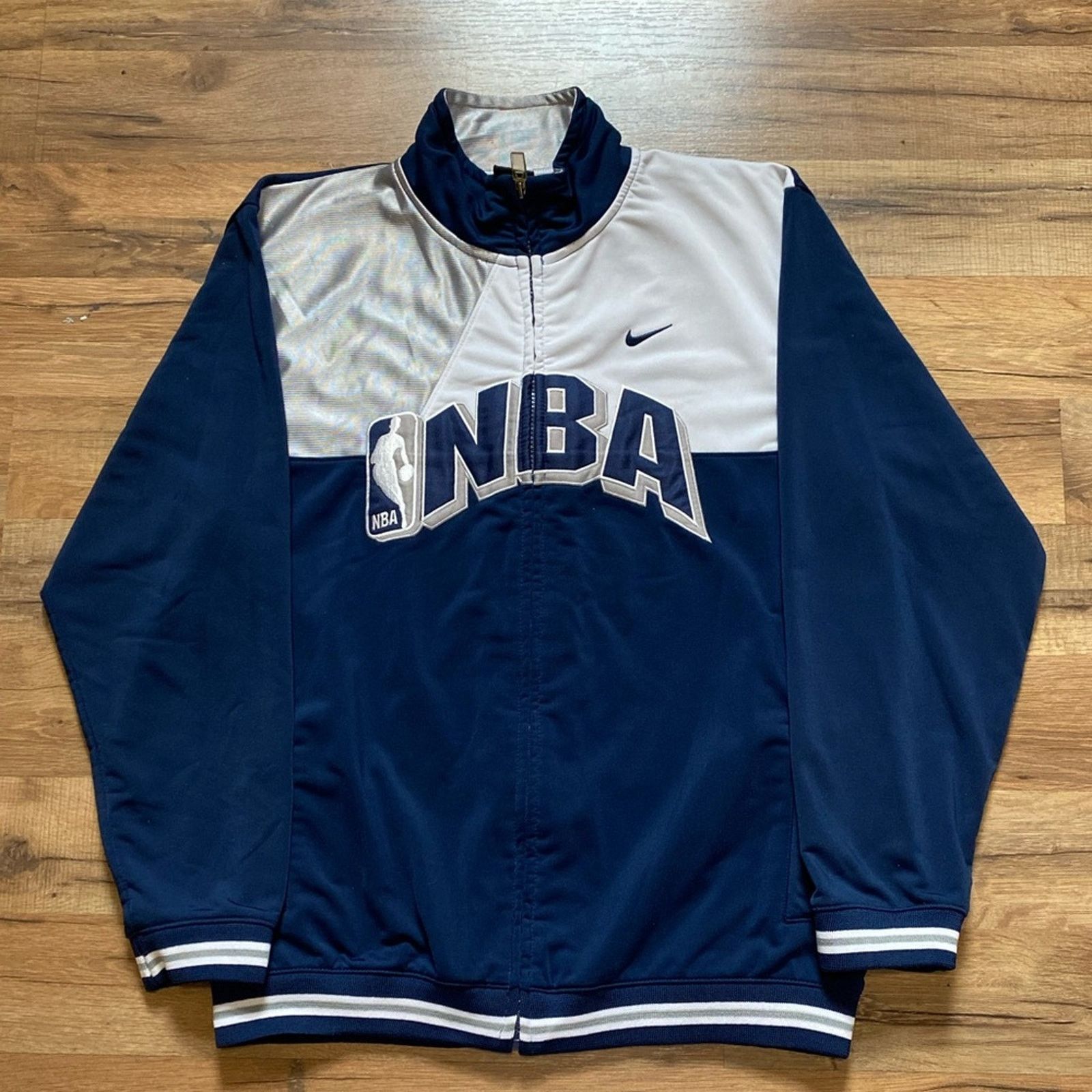 Nike 90s Nike NBA Zip Up Sweatshirt Size US M / EU 48-50 / 2 - 1 Thumbnail