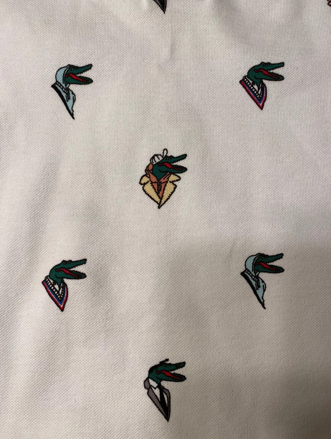 Lacoste Lacoste x Jean-Michel Tixier limited ed Unisex polo shirt Size US XS / EU 42 / 0 - 5 Thumbnail
