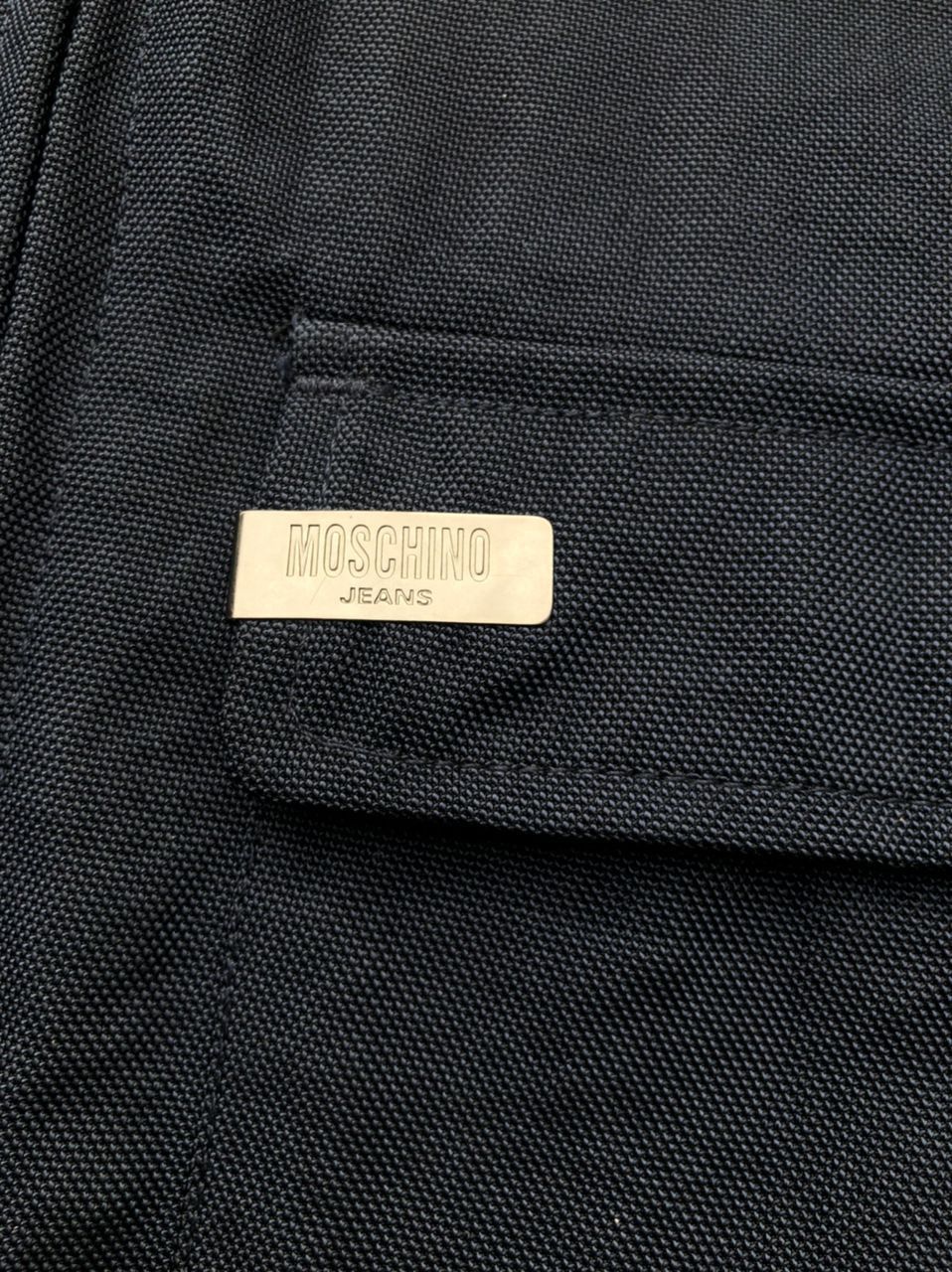 Moschino × Vintage Vintage Moschino Jeans Zipper Jacket Size US M / EU 48-50 / 2 - 6 Thumbnail