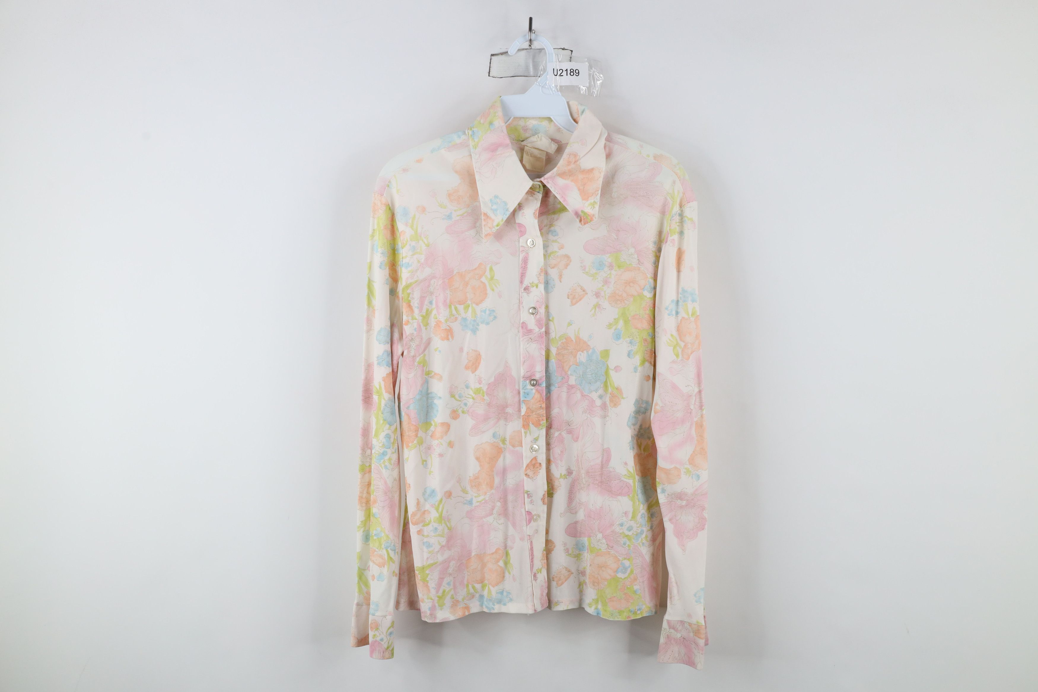 Vintage Vintage 70s Mid Century Modern Collared Button Shirt USA Size M / US 6-8 / IT 42-44 - 1 Thumbnail