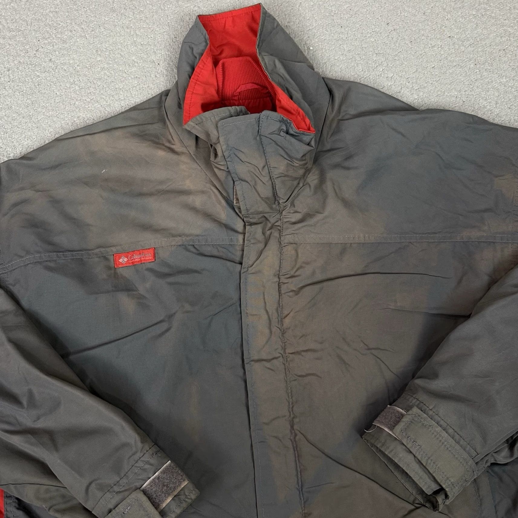 Vintage VINTAGE Columbia Jacket Adult XL Gray Bugaboo Windbreaker USA Columbia Bugaboo Jacket XL Gray Mens Vintage Windbreaker USA Size US XL / EU 56 / 4 - 2 Thumbnail
