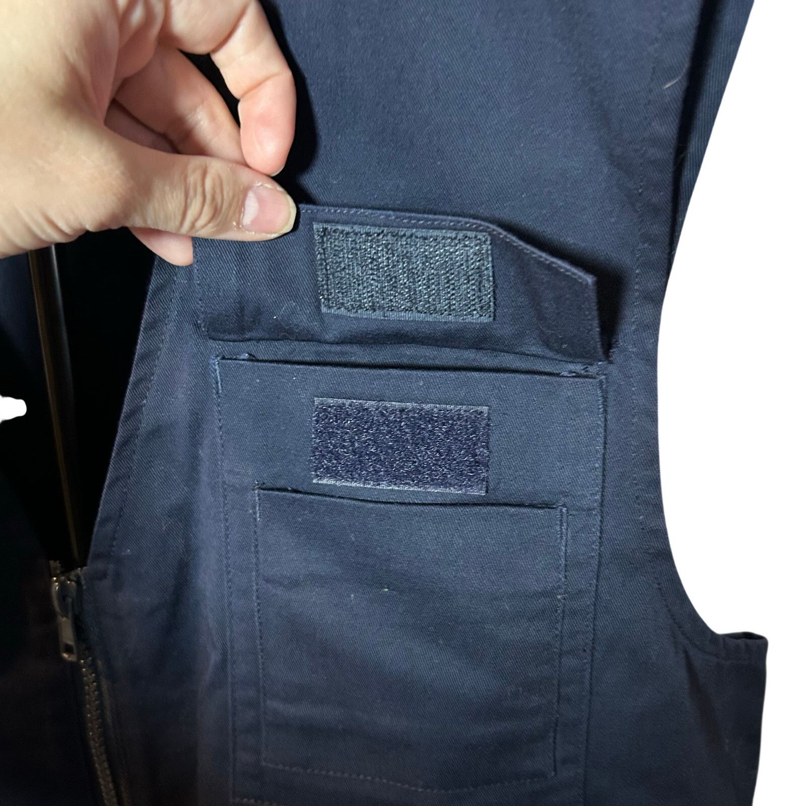 Vintage Vintage Gerzon Navy Technical Utility Multi-Pocket Vest Size US S / EU 44-46 / 1 - 5 Thumbnail