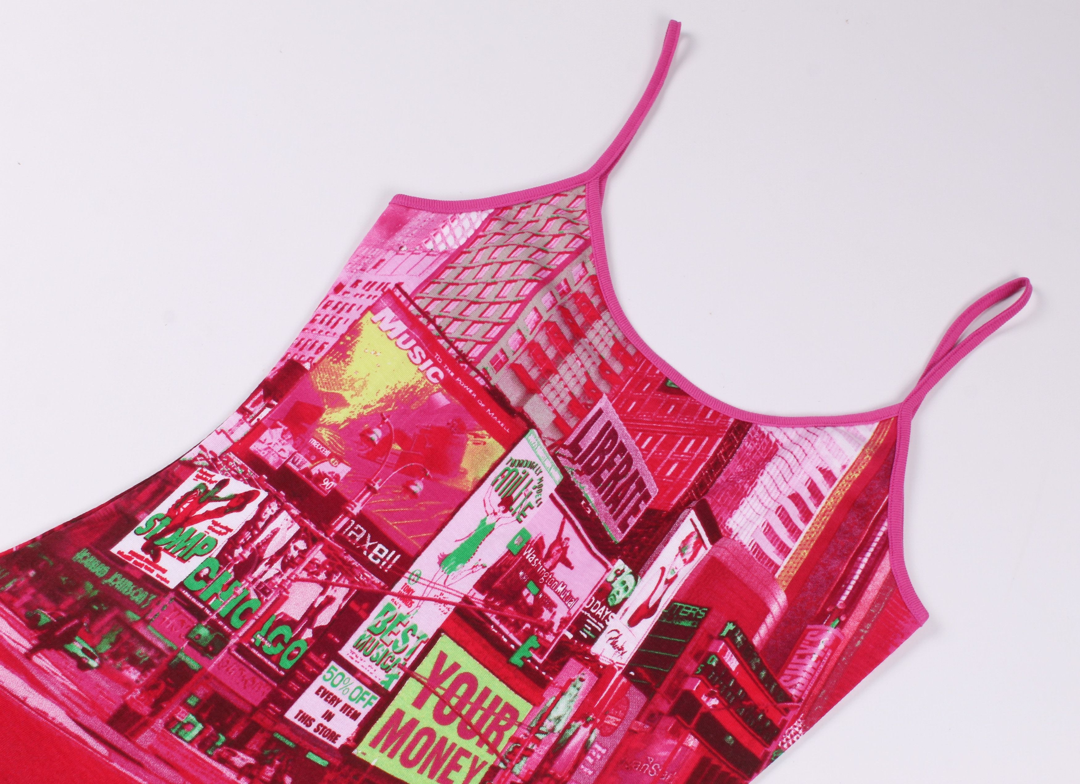 Custo Barcelona Custo Barcelona Y2K Graphic Print Mini Dress Size M / US 6-8 / IT 42-44 - 2 Thumbnail