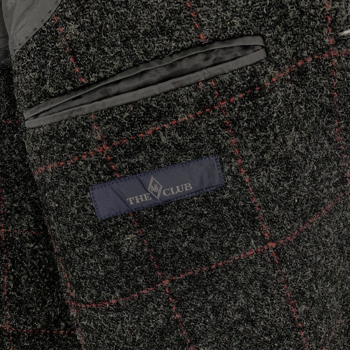 Harris Tweed Vintage HARRIS TWEED Hand Woven Pure Wool Blazer Plaids Size M / US 6-8 / IT 42-44 - 11 Thumbnail