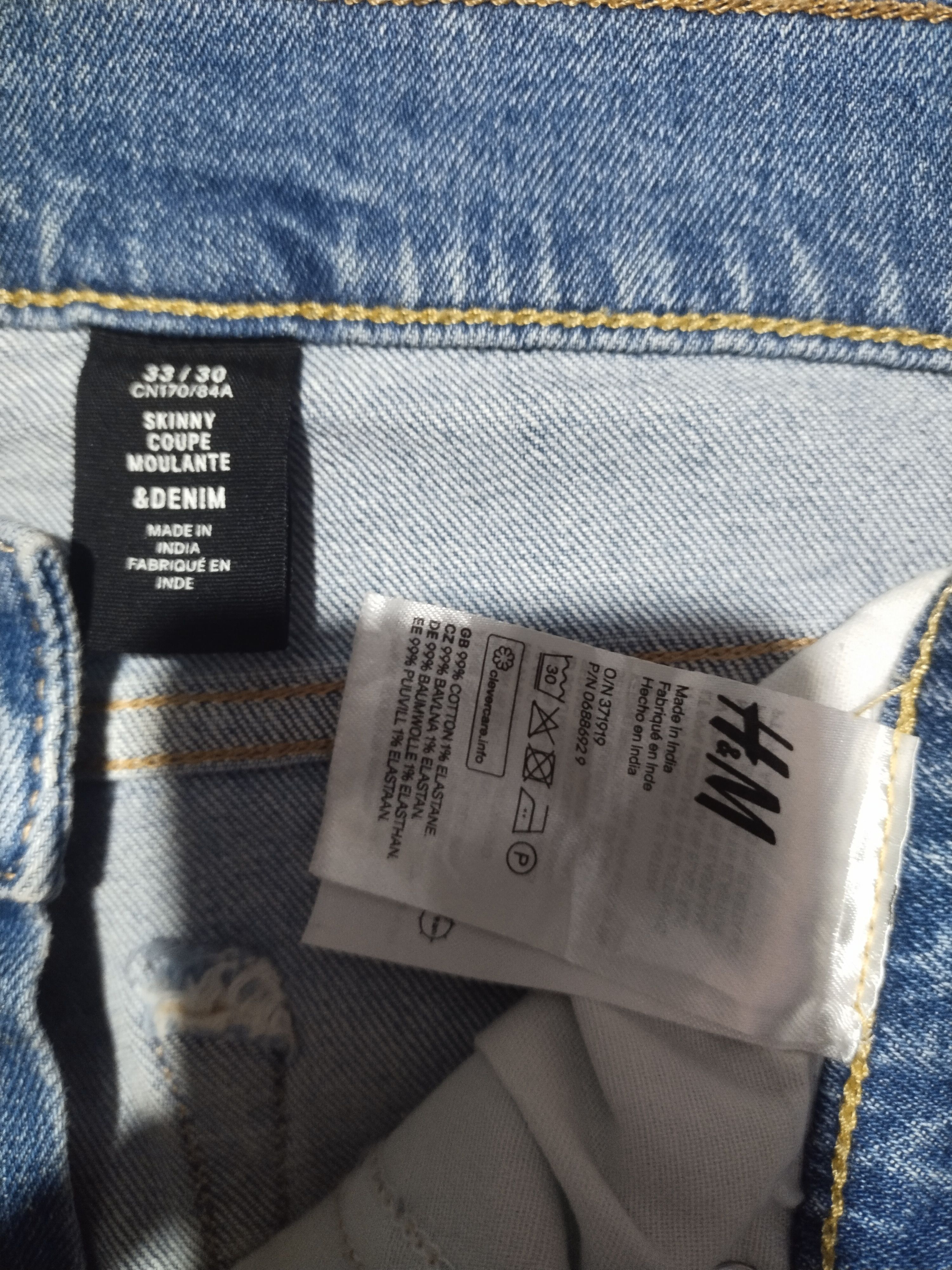 H&M Jeans H,M Denim Sz 33" Size US 33 - 11 Thumbnail