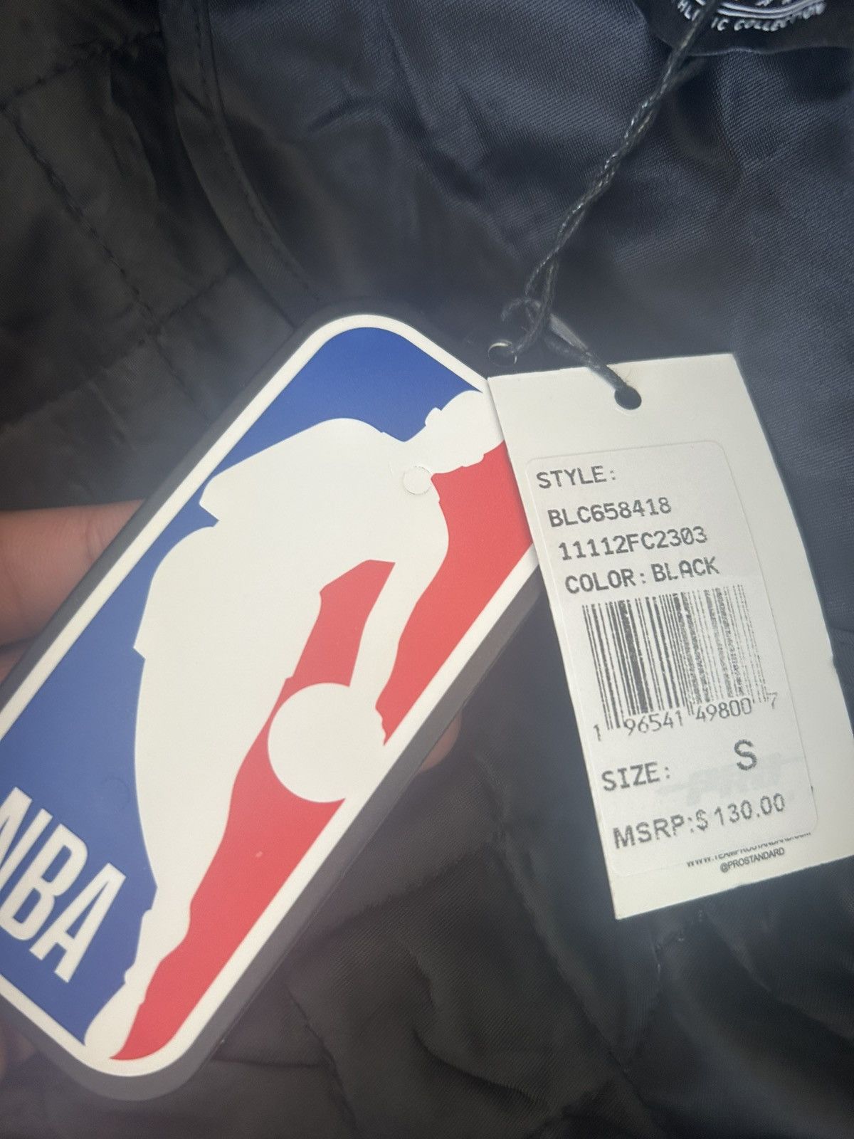 NBA × Pro Standard NBA LOS ANGELES CLIPPERS WORDMARK MEN'S SATIN JACKET Size US S / EU 44-46 / 1 - 5 Thumbnail
