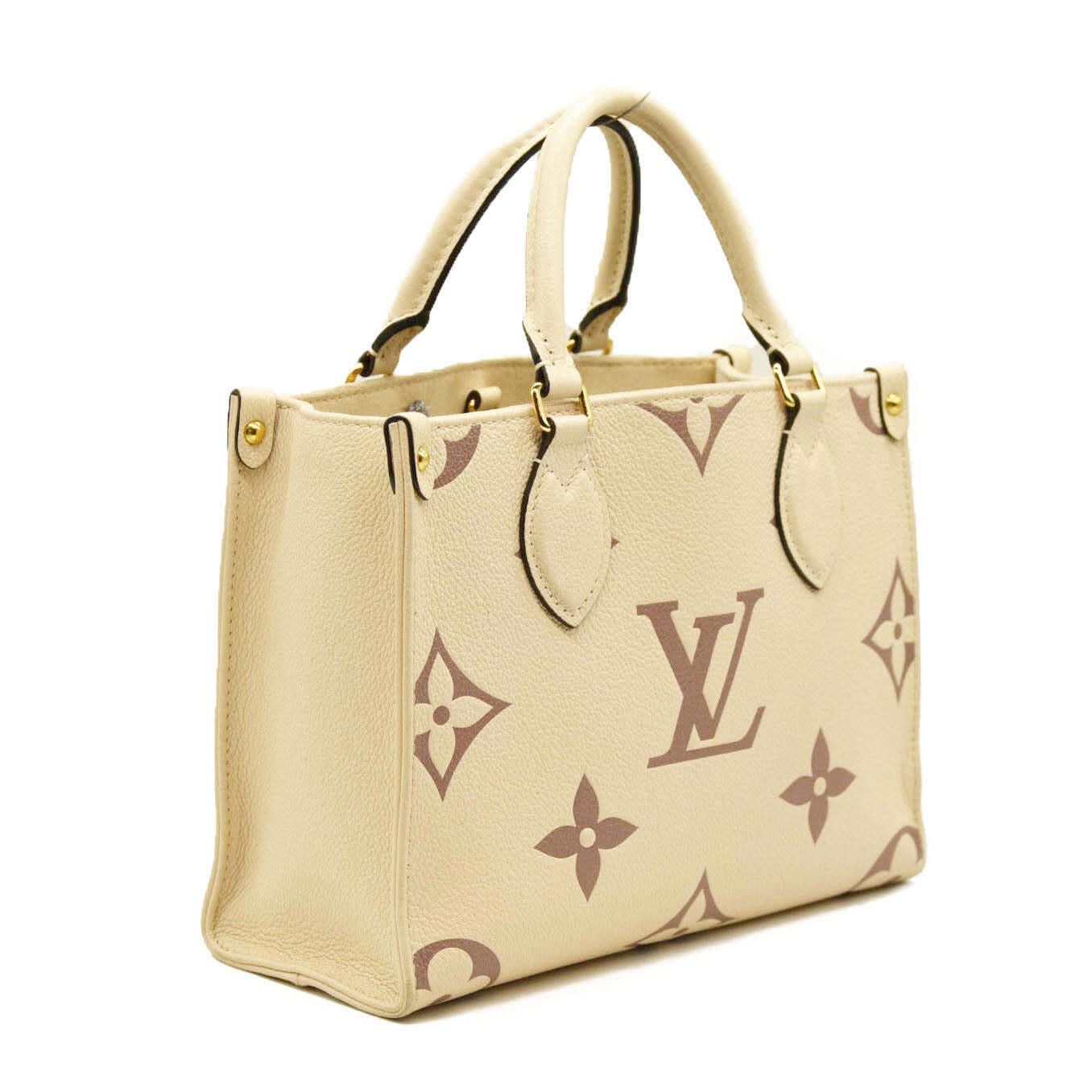 Louis Vuitton Louis Vuitton Empreinte Monogram Giant Onthego PM Creme Size ONE SIZE - 2 Thumbnail