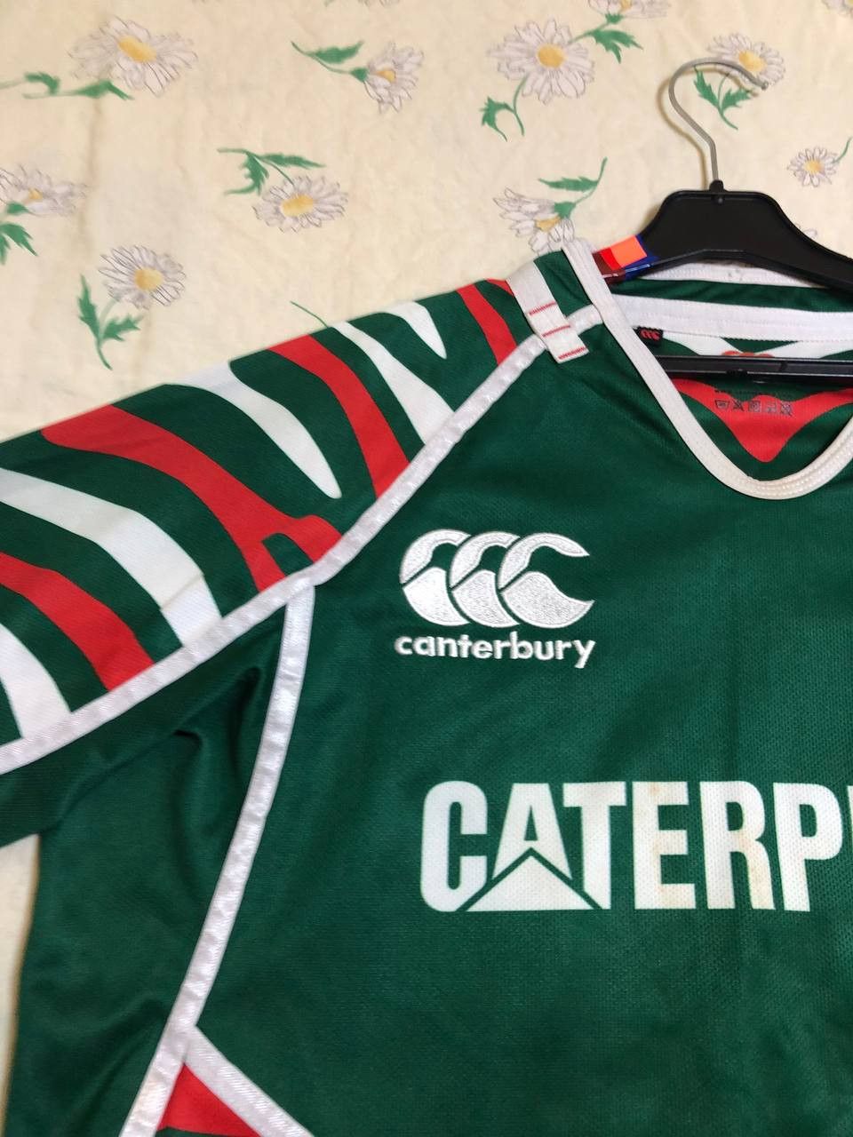Other Vintage Canterbury Leicester Tigers Rugby Jersey Football Size US XL / EU 56 / 4 - 4 Thumbnail
