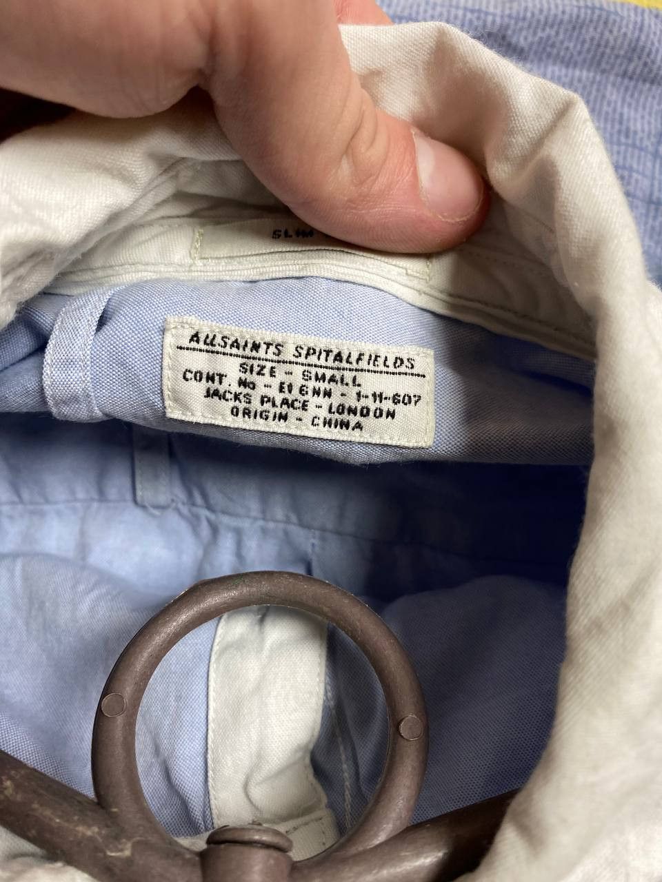 Allsaints Y2k Allsaints Shirt Button Up Vintage Luxury Size US S / EU 44-46 / 1 - 15 Thumbnail